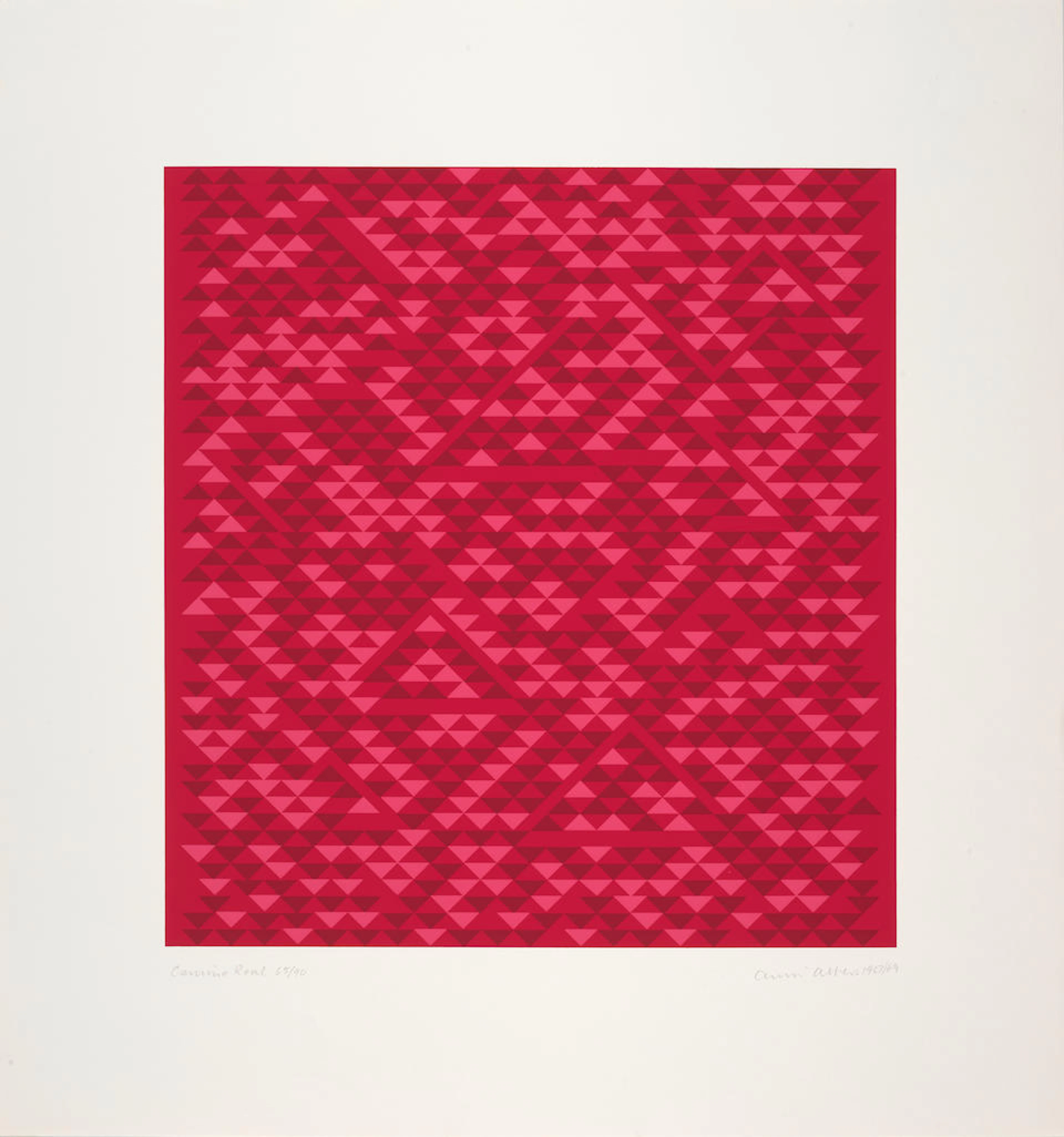 ANNI ALBERS (1899-1994) Camino Real 1967/1969