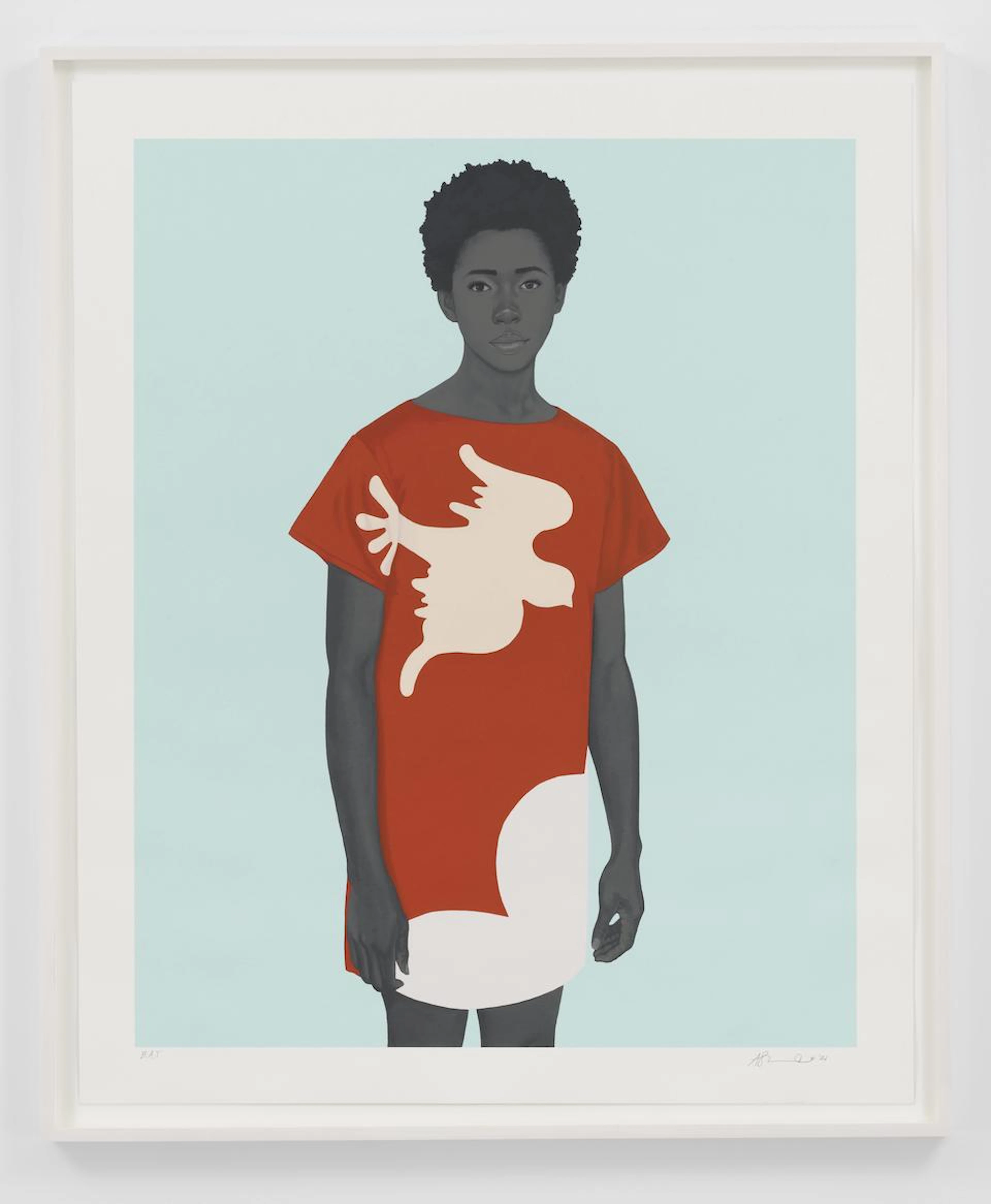 AMY SHERALD (B. 1973) Hope is the thing with feathers (The little bird) 2021