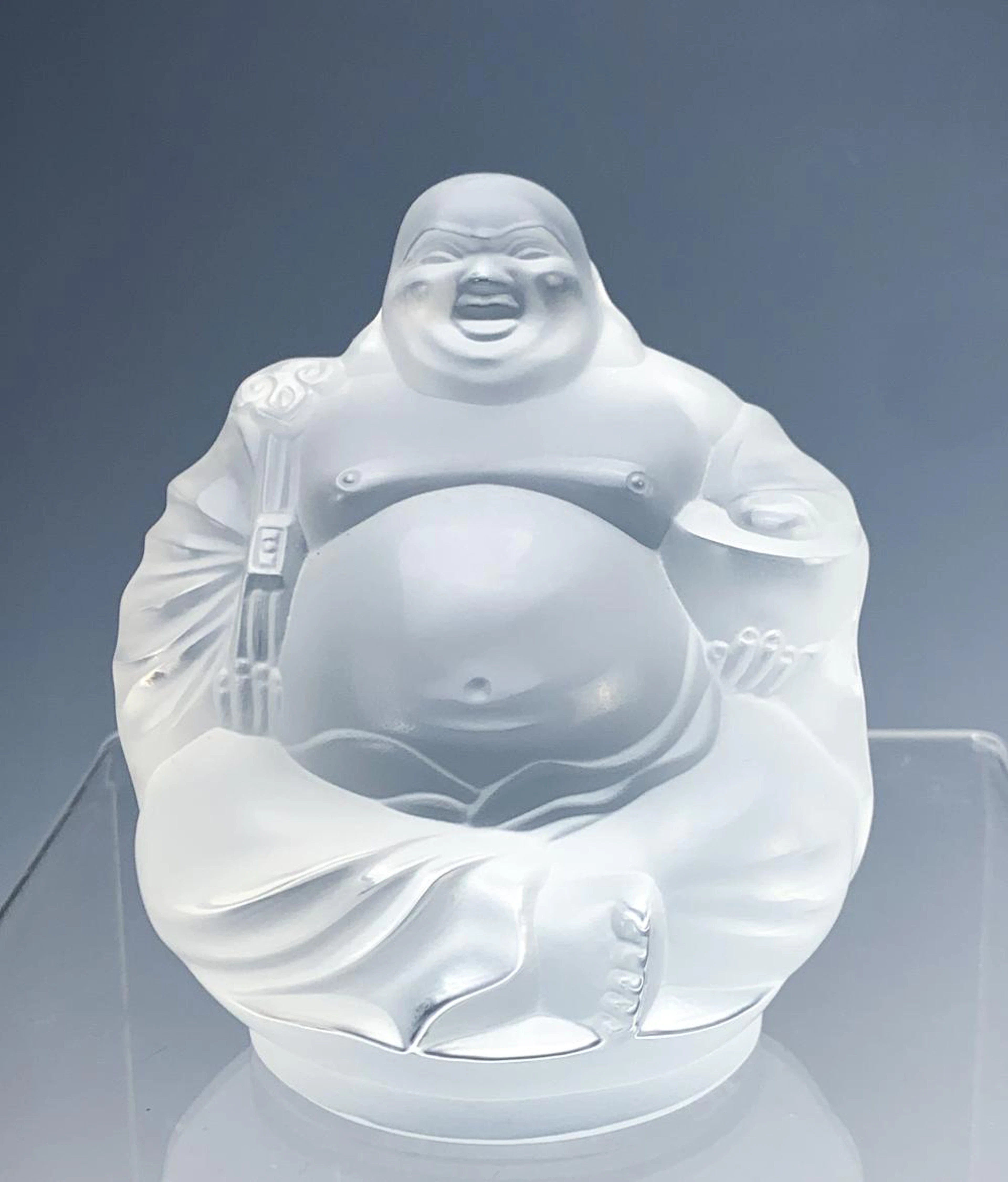 Lalique Small Happy Buddha