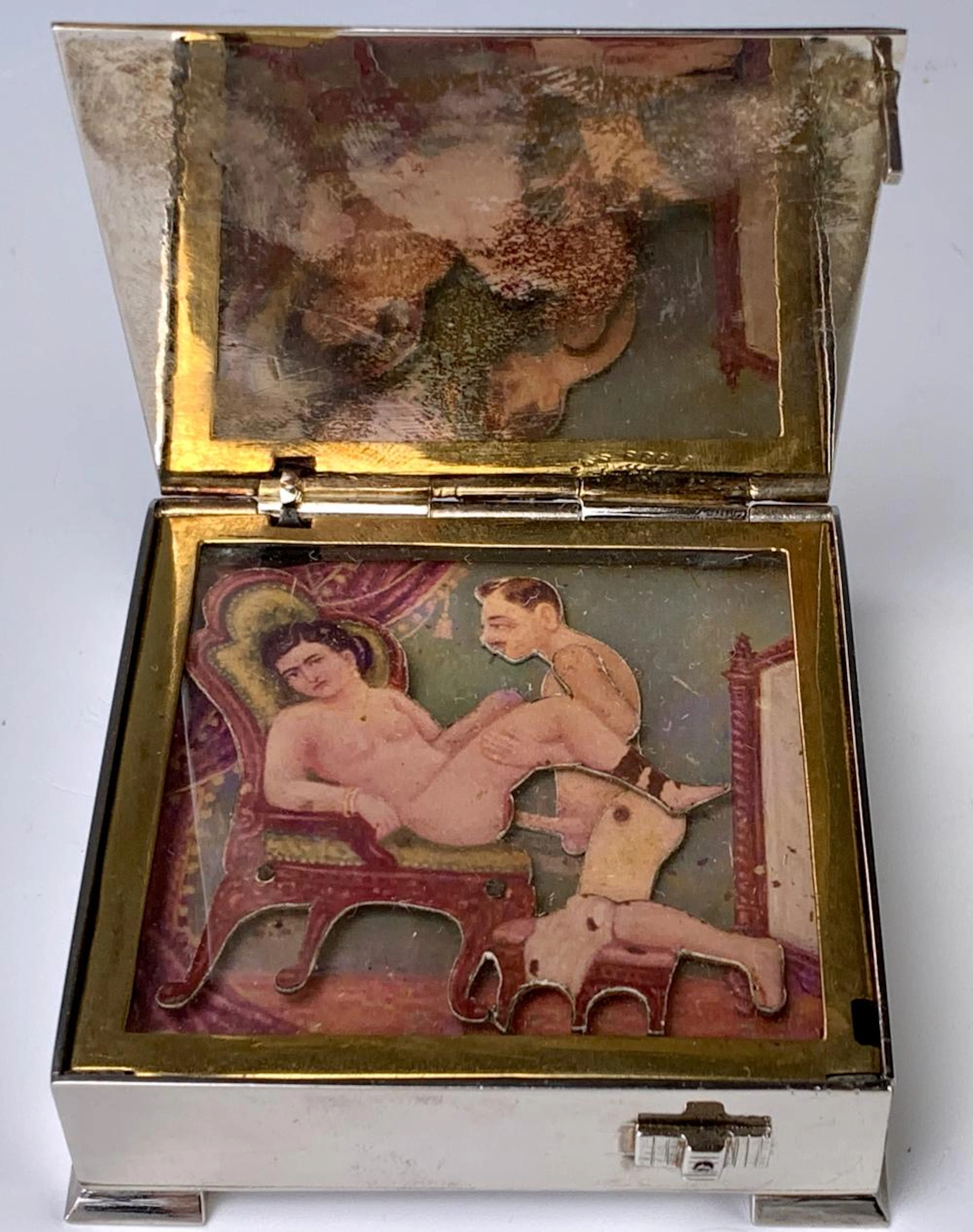 Rare Erotic Automaton Box C. 1900