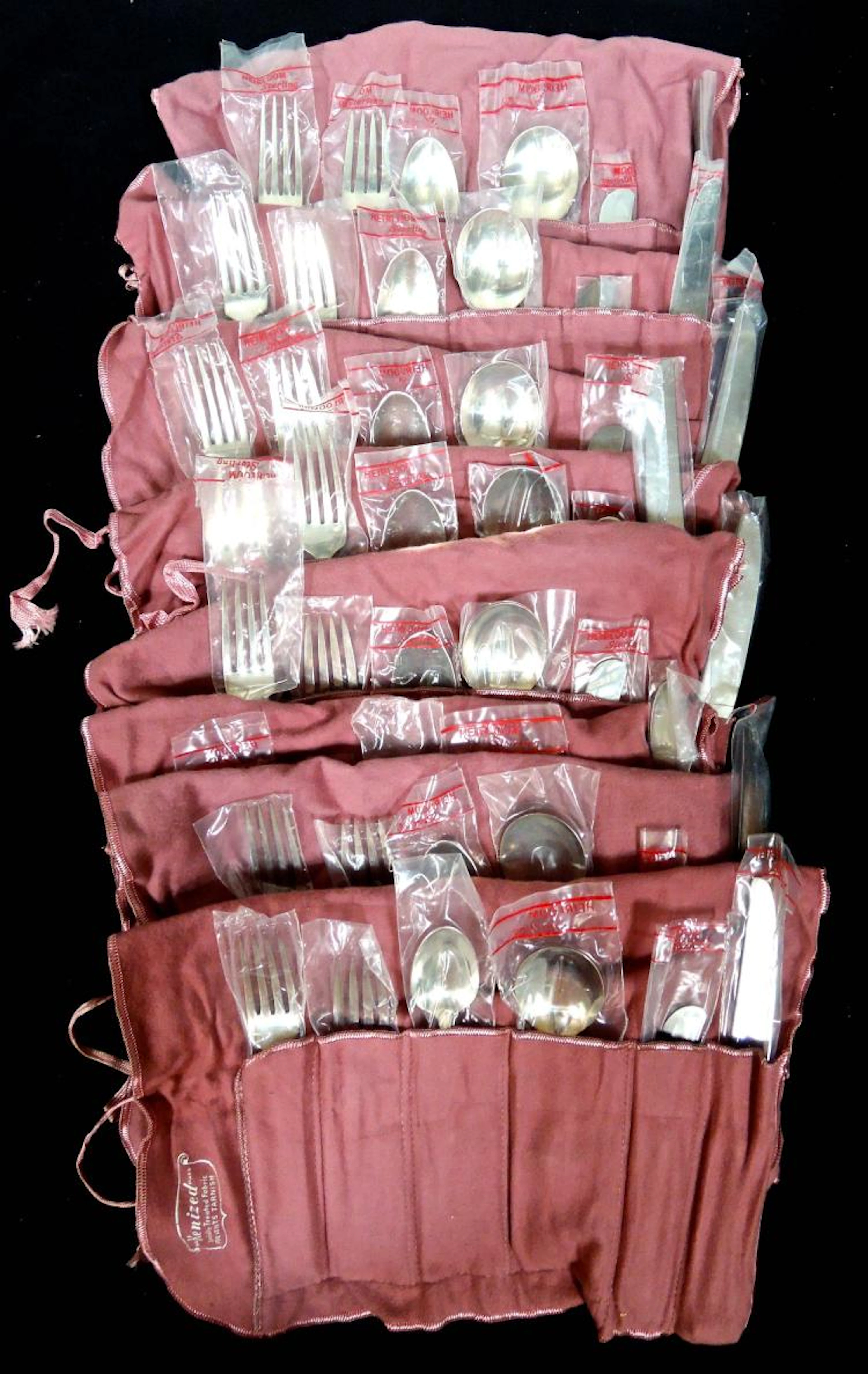 Oneida Heirloom Sterling Silver Flatware Set