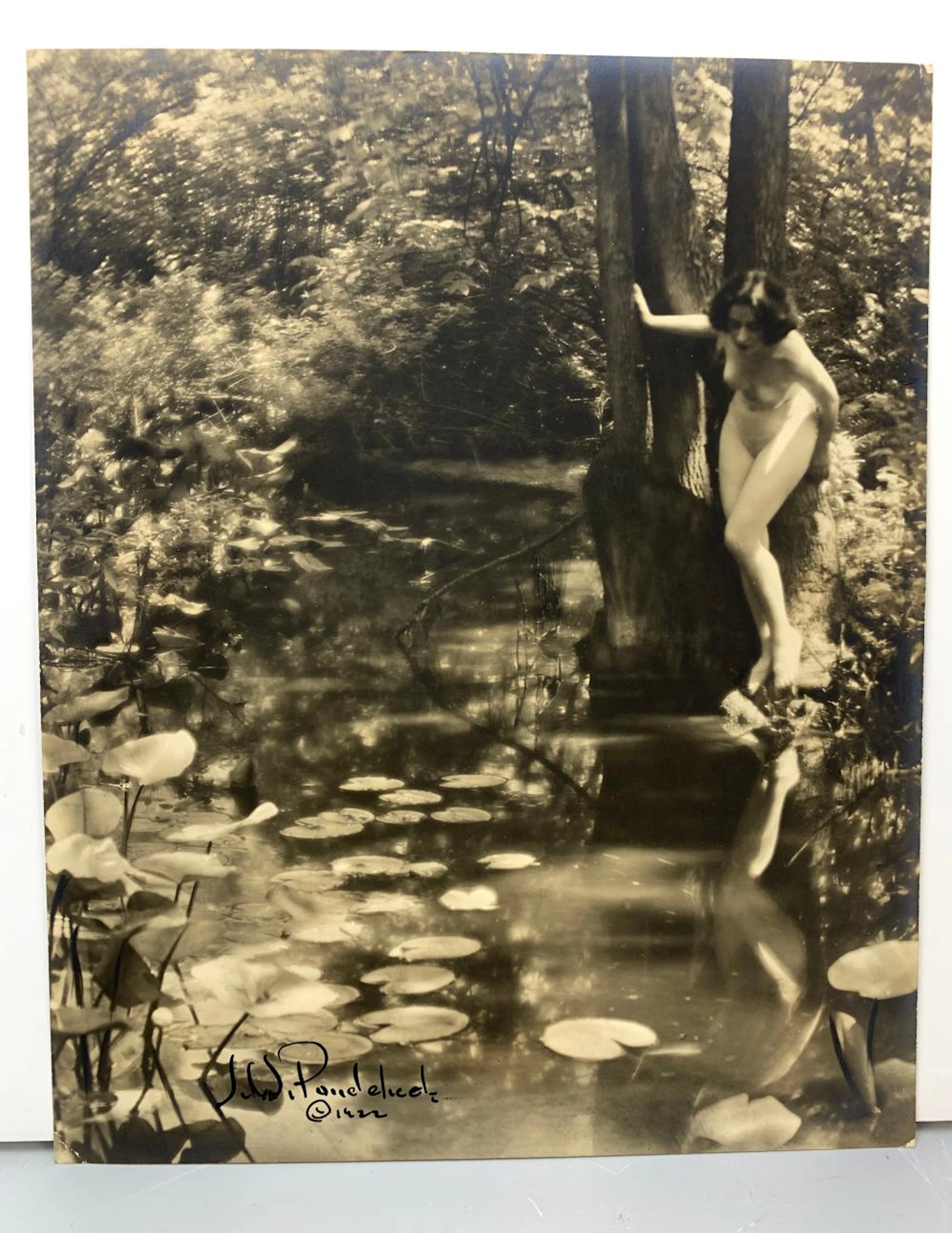 James Pondelicek "Nude By The Water" C.1922