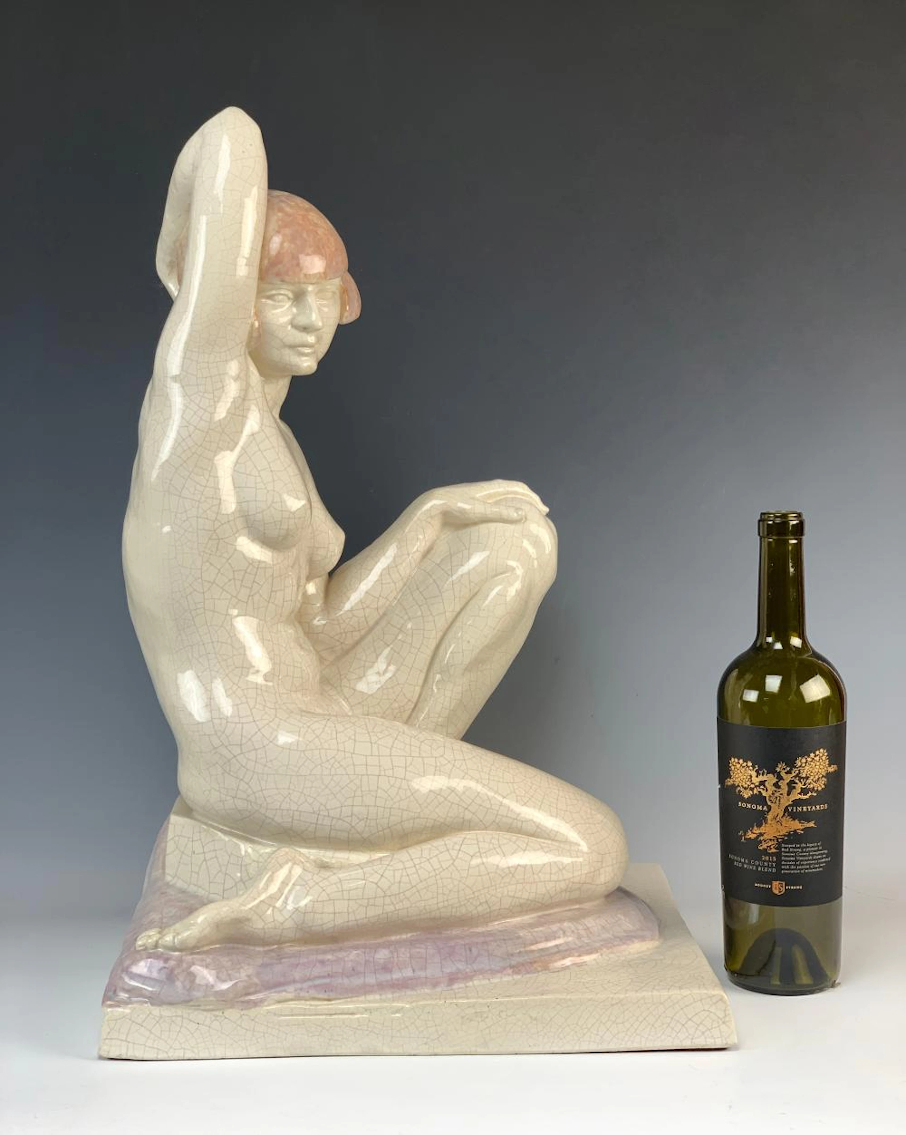 Clarisse Levy (1896-1959) "Seated Nude"
