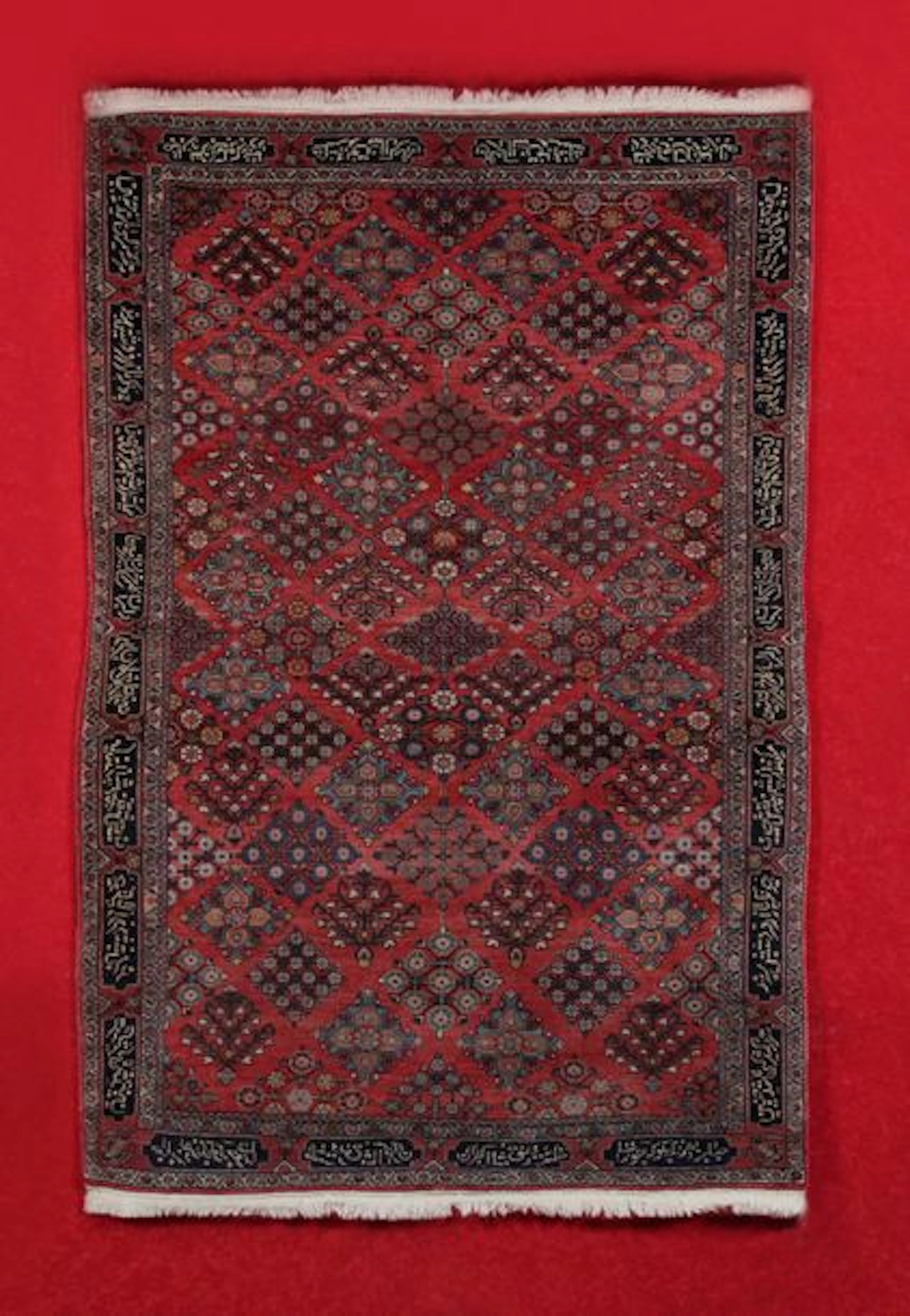 FIN TAPIS SAROUK (Iran) vers 1975. Champ…