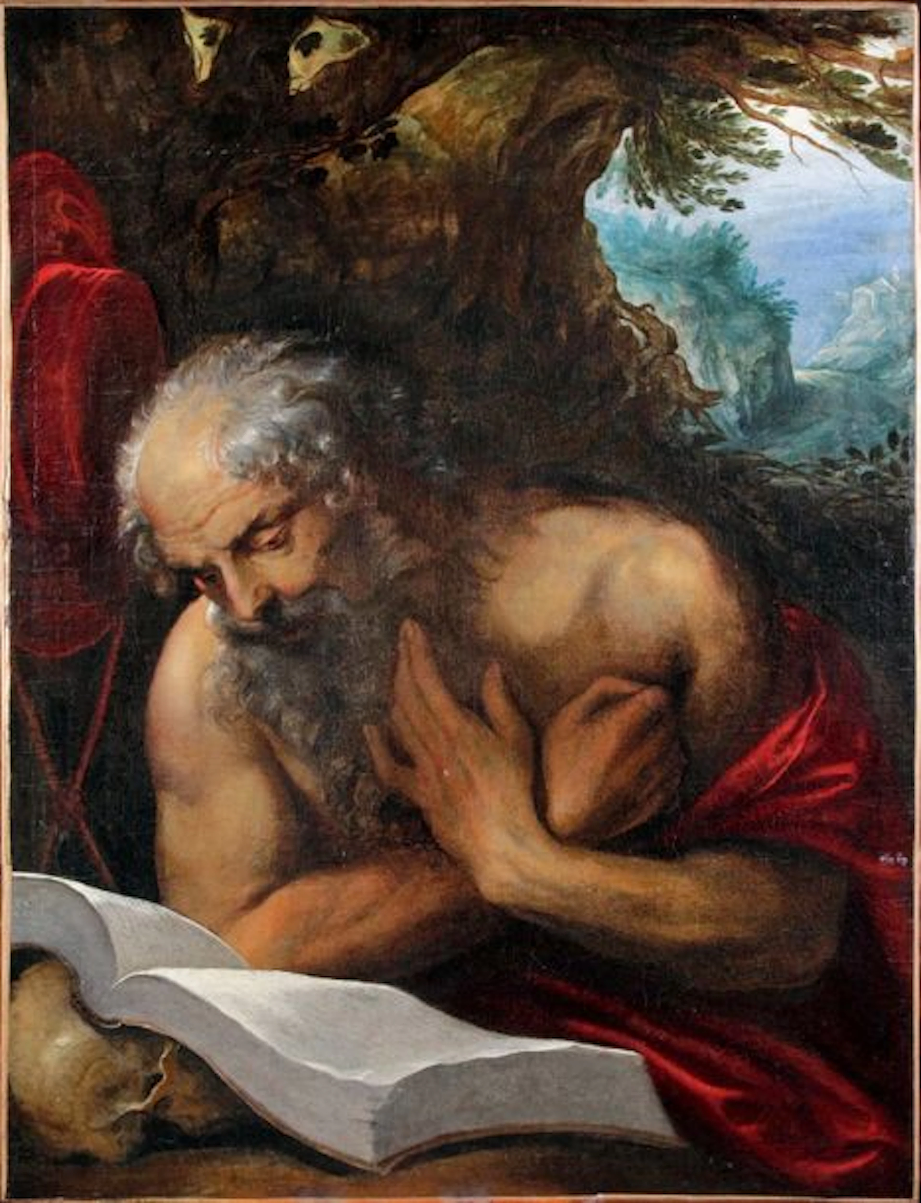 ÉCOLE FLAMANDE du XVIIe siècle, suiveur de Girolamo MUZIANO