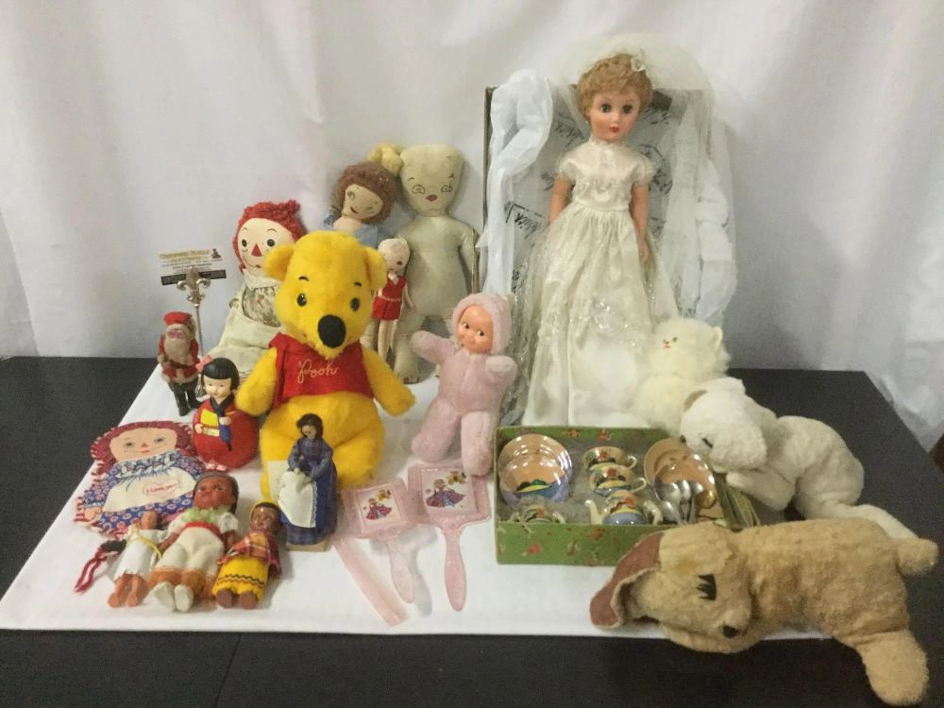 Vintage toy and doll lot - Raggedy Ann
