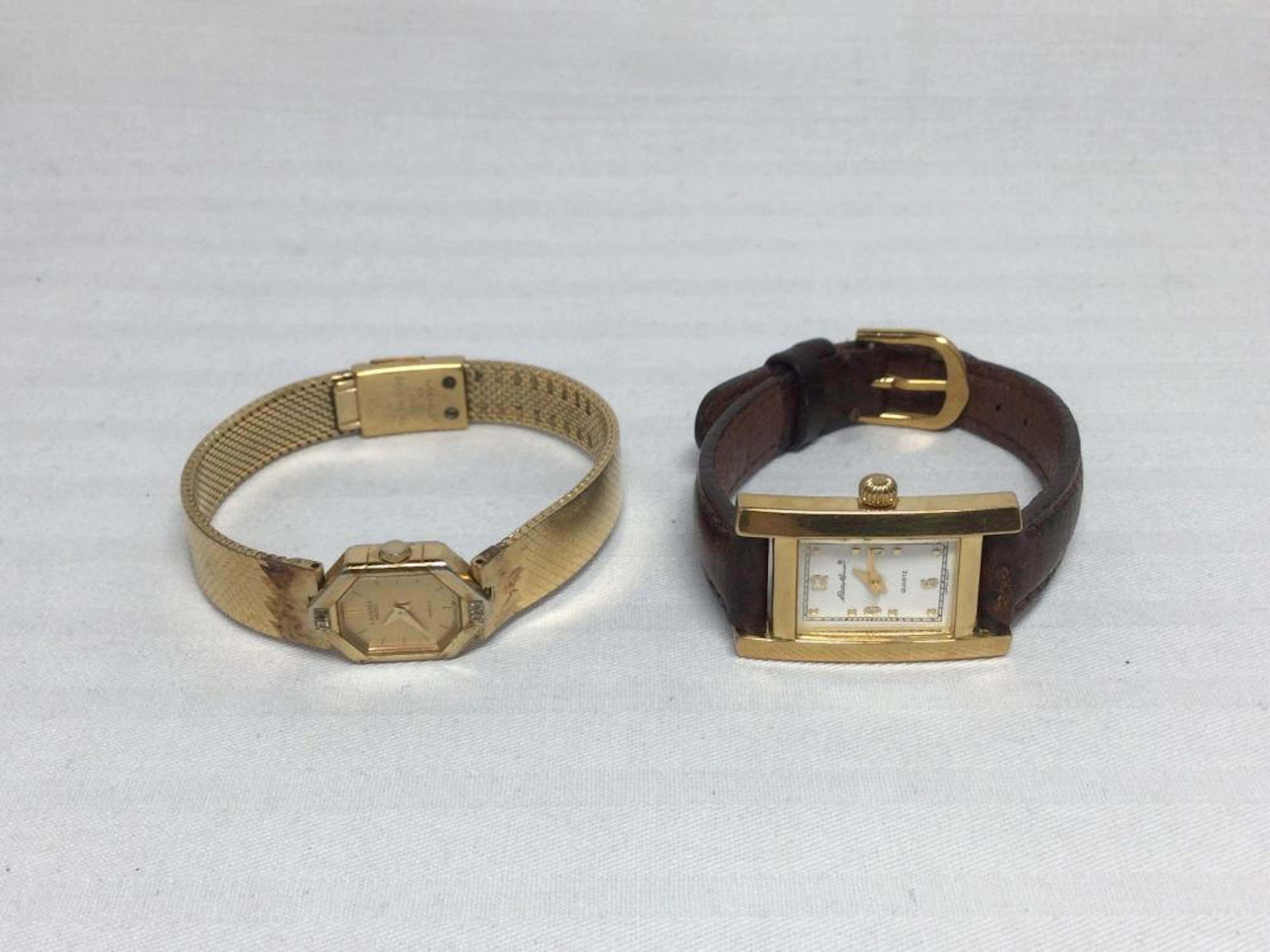 Pair of Vintage Ladies Watches: Lassale & Eddie Bauer