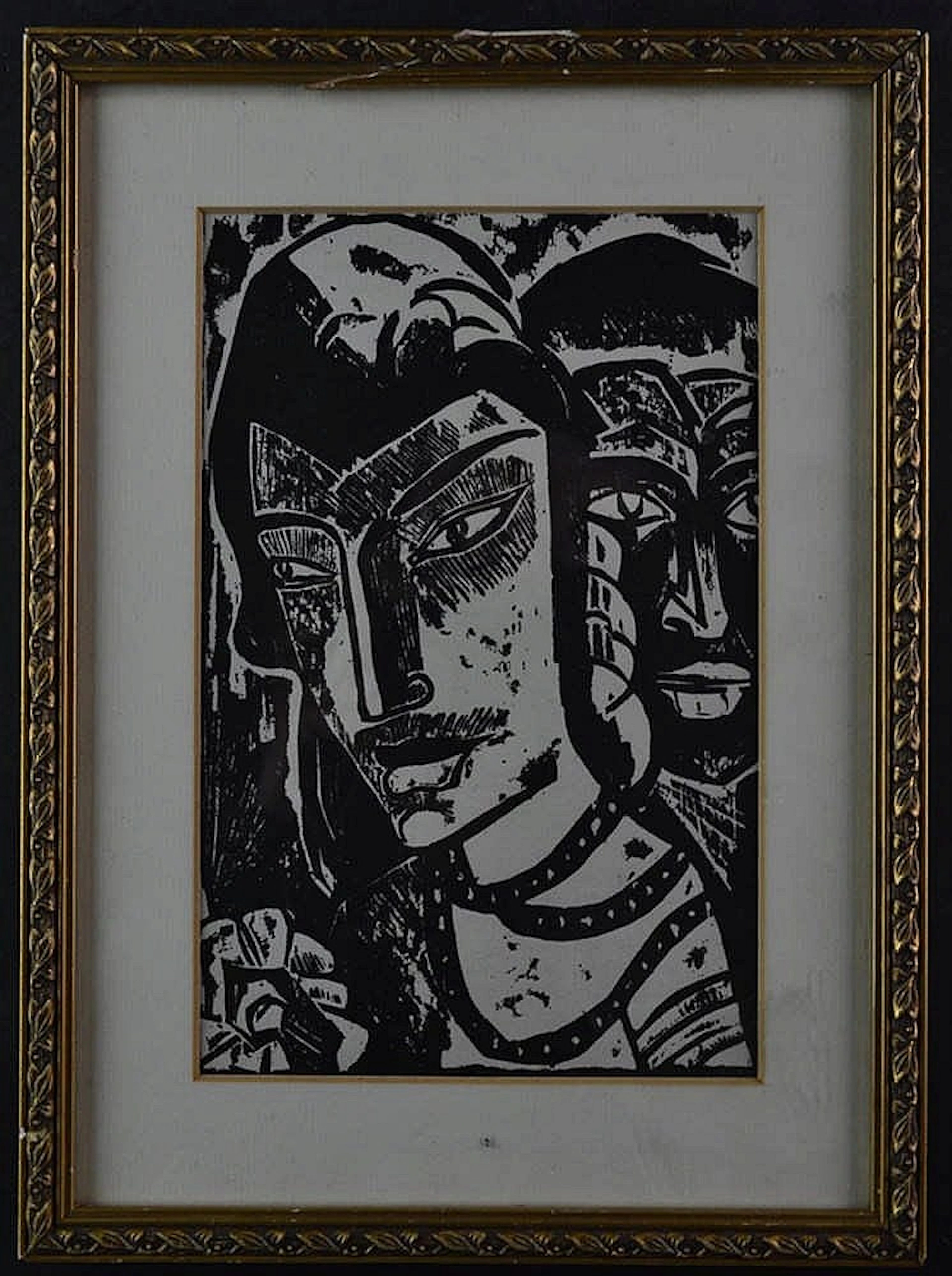 (Die Brucke) Max Pechstein - Woodcut