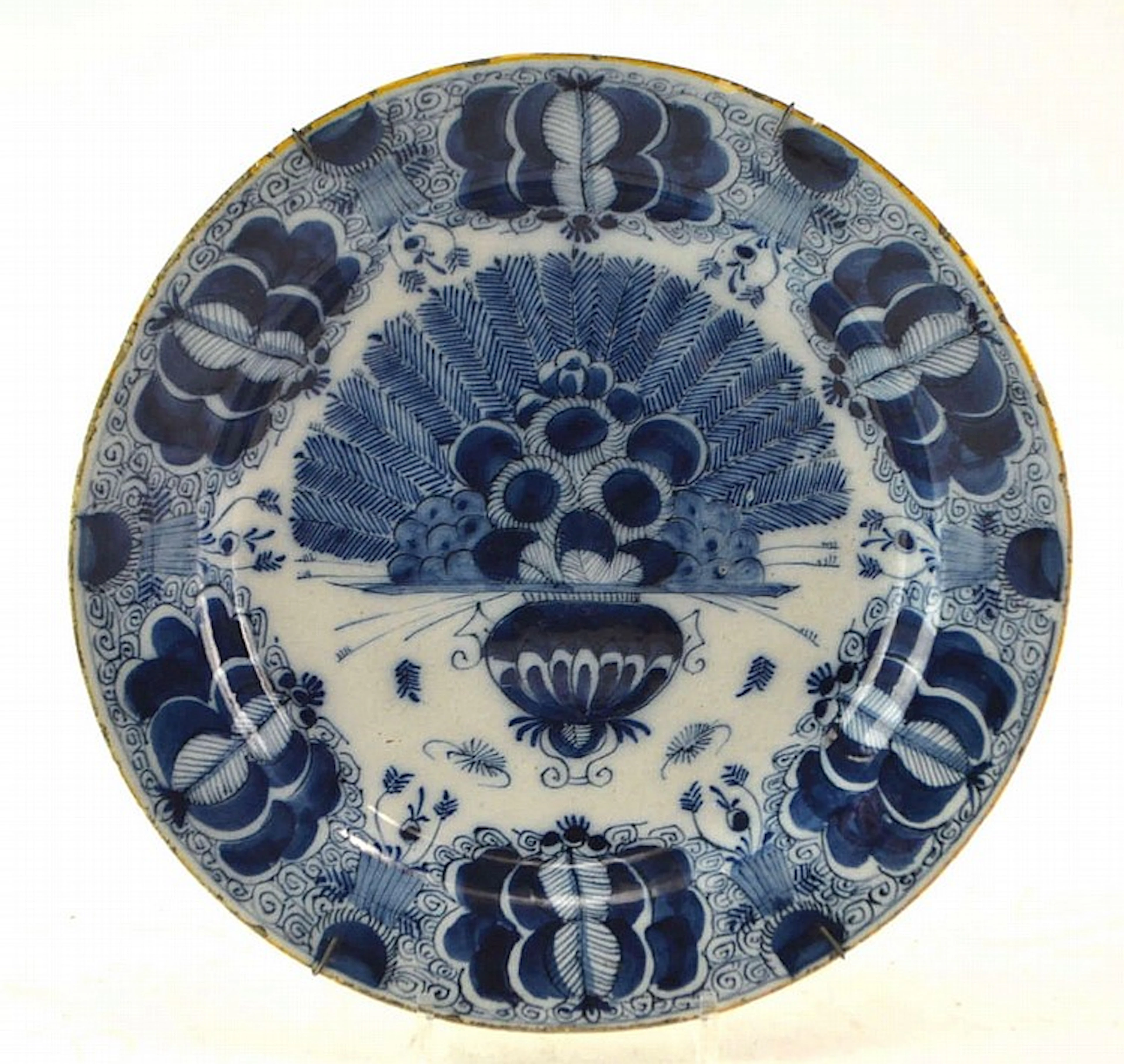 (Antiques) Delftware plate