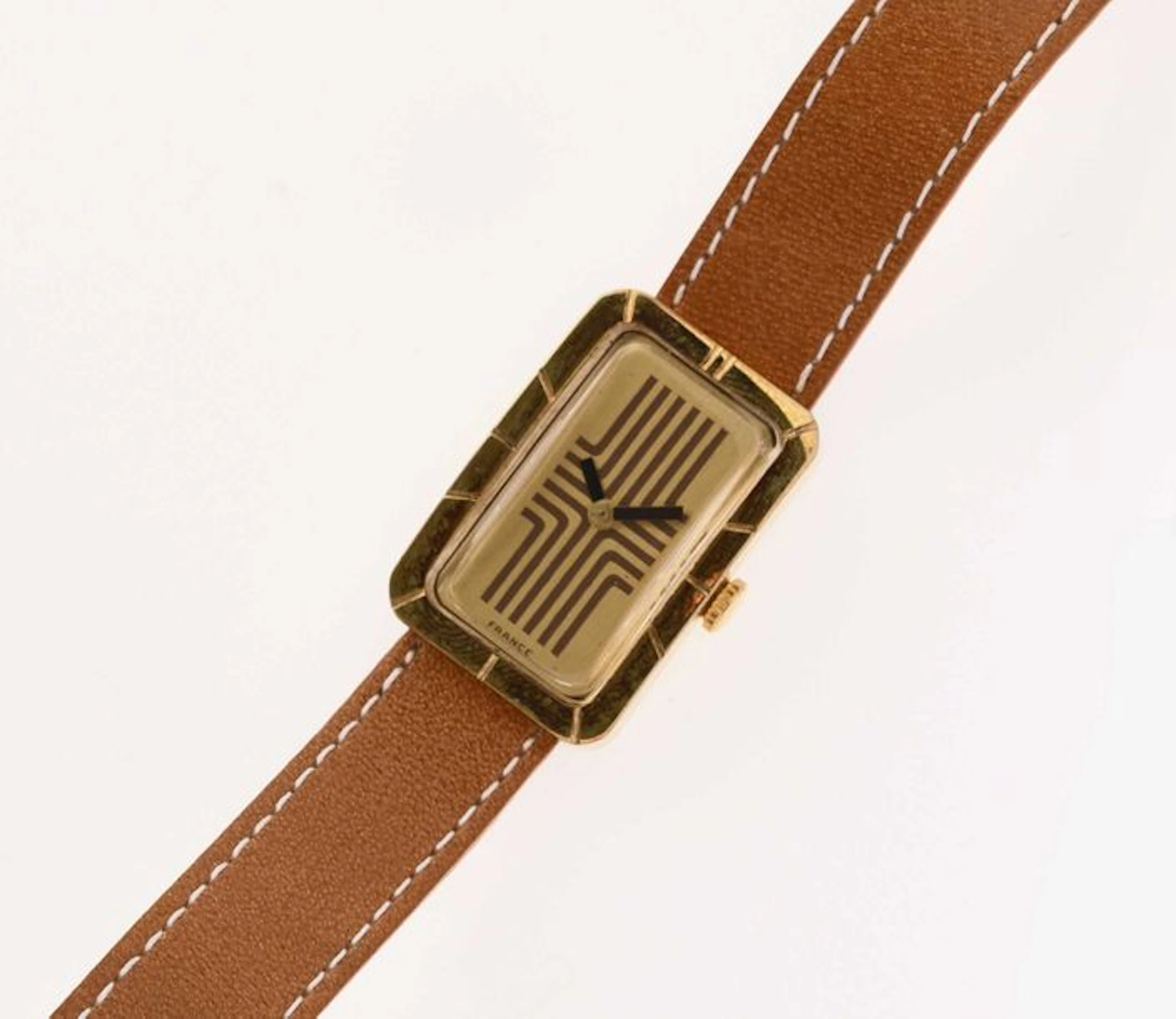 LANVIN Montre de design typique des années…