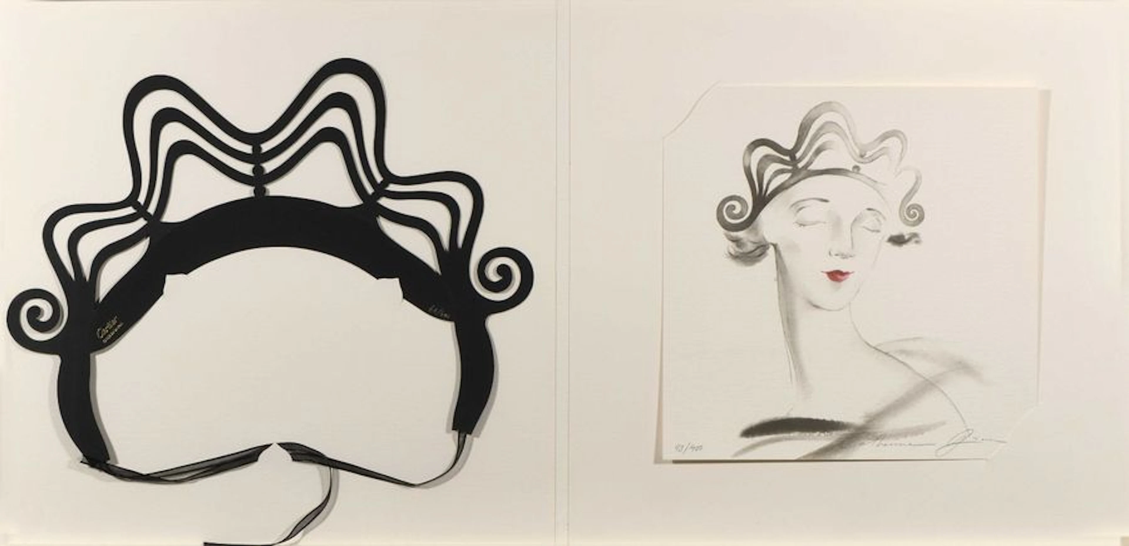 Marianne Guély pour Cartier. Lithographie…