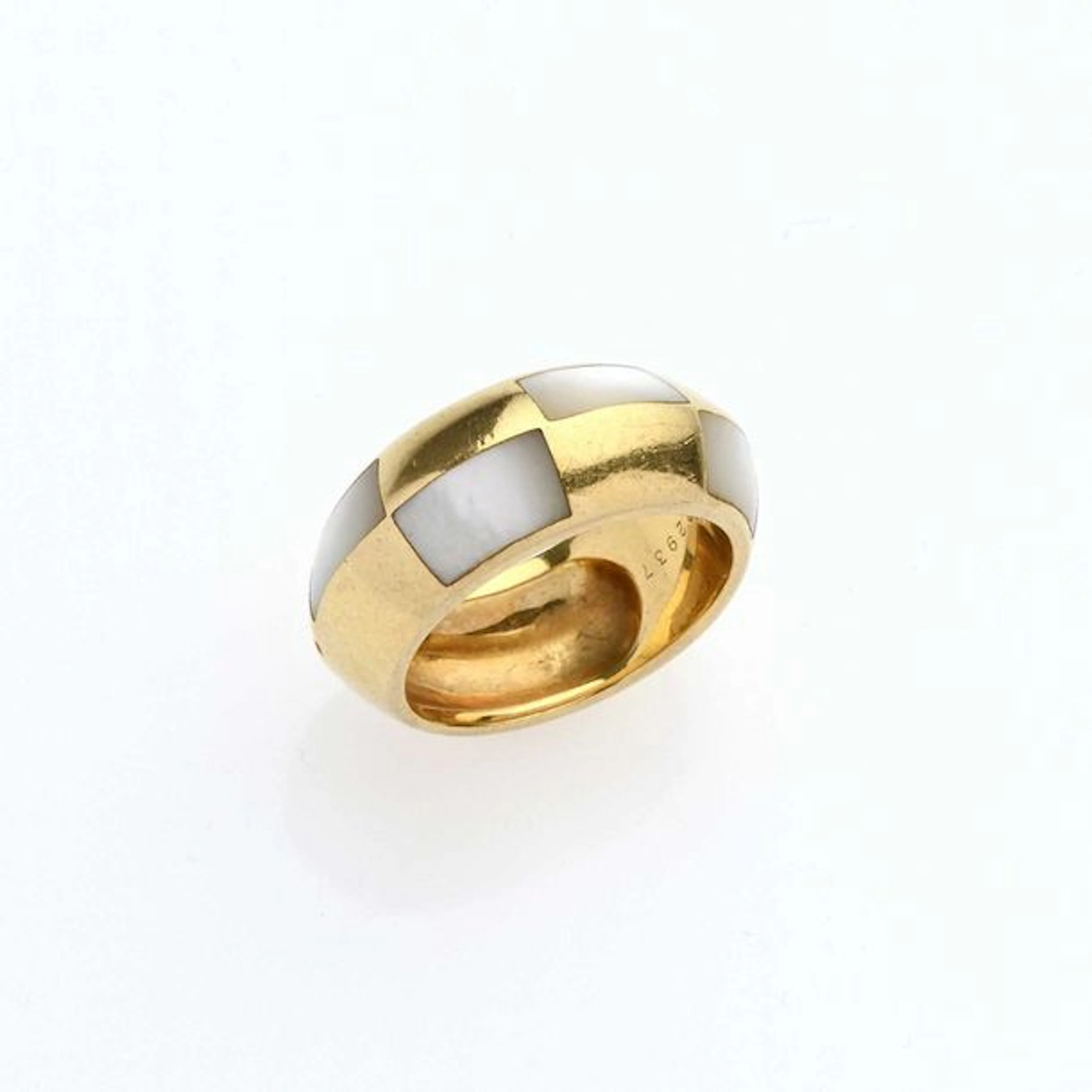MAUBOUSSIN Bague arlequin en or jaune 18K…