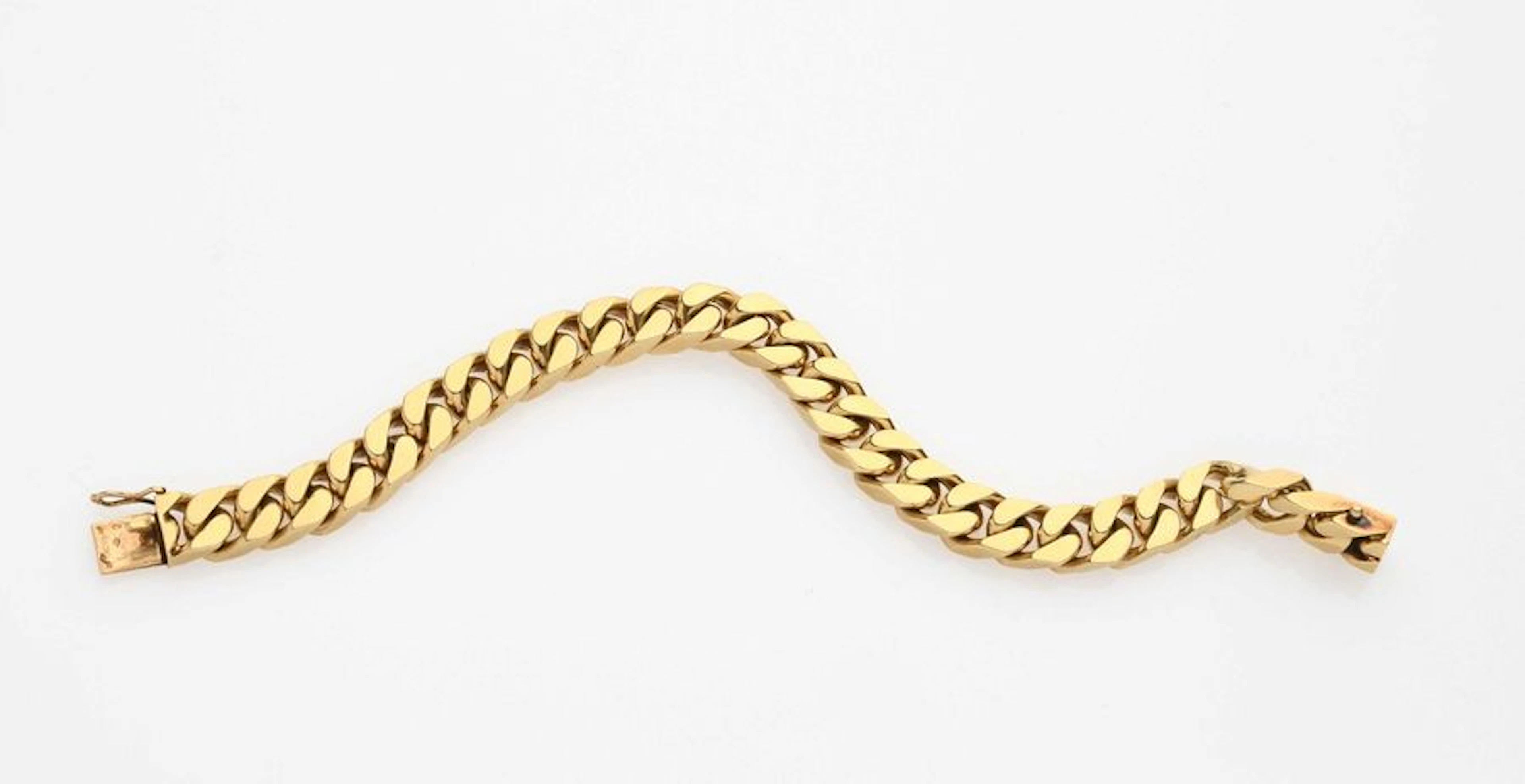 BOUCHERON Bracelet Gourmette en or jaune…