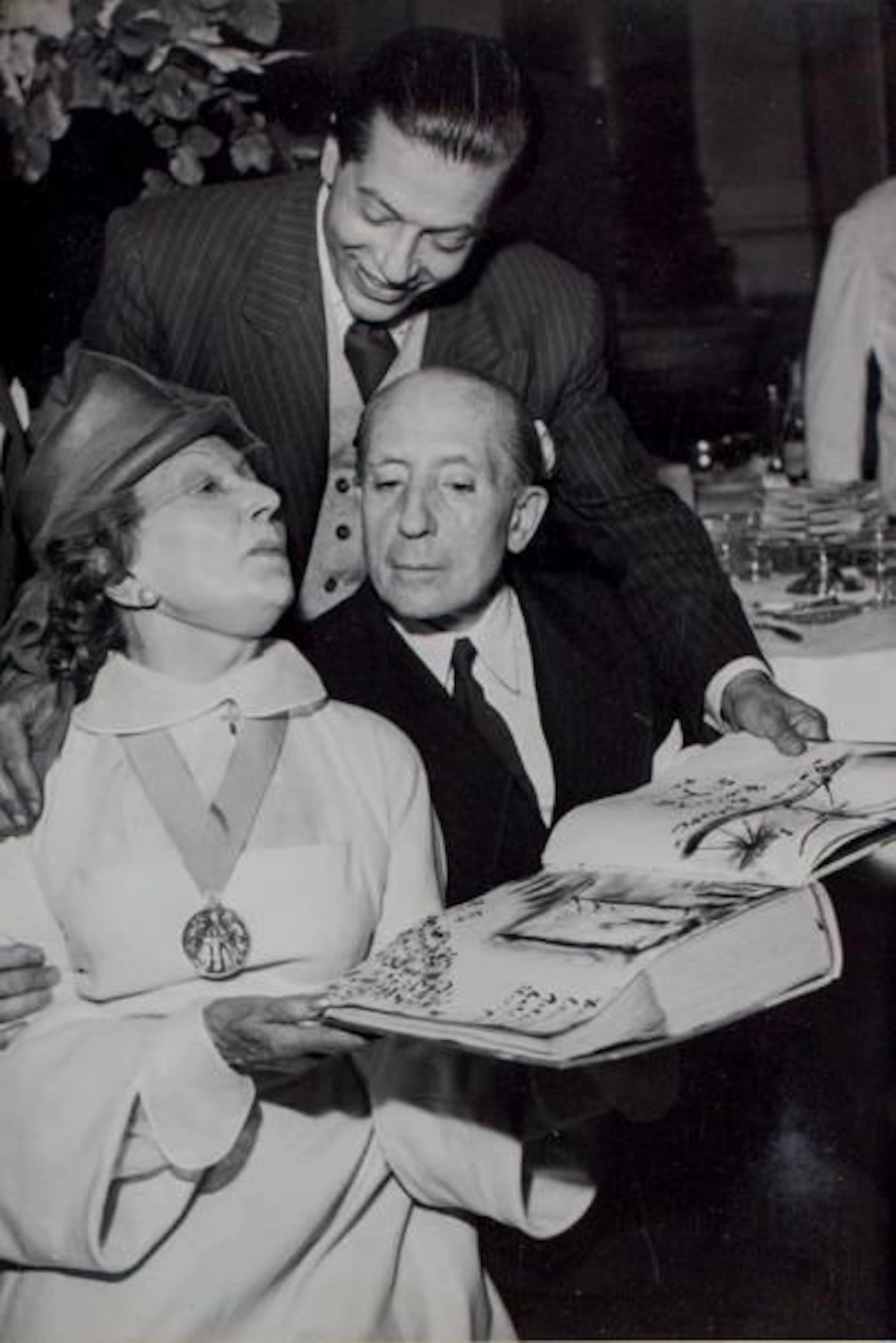 Serge LIFAR à la remise du Prix Diaghilev…