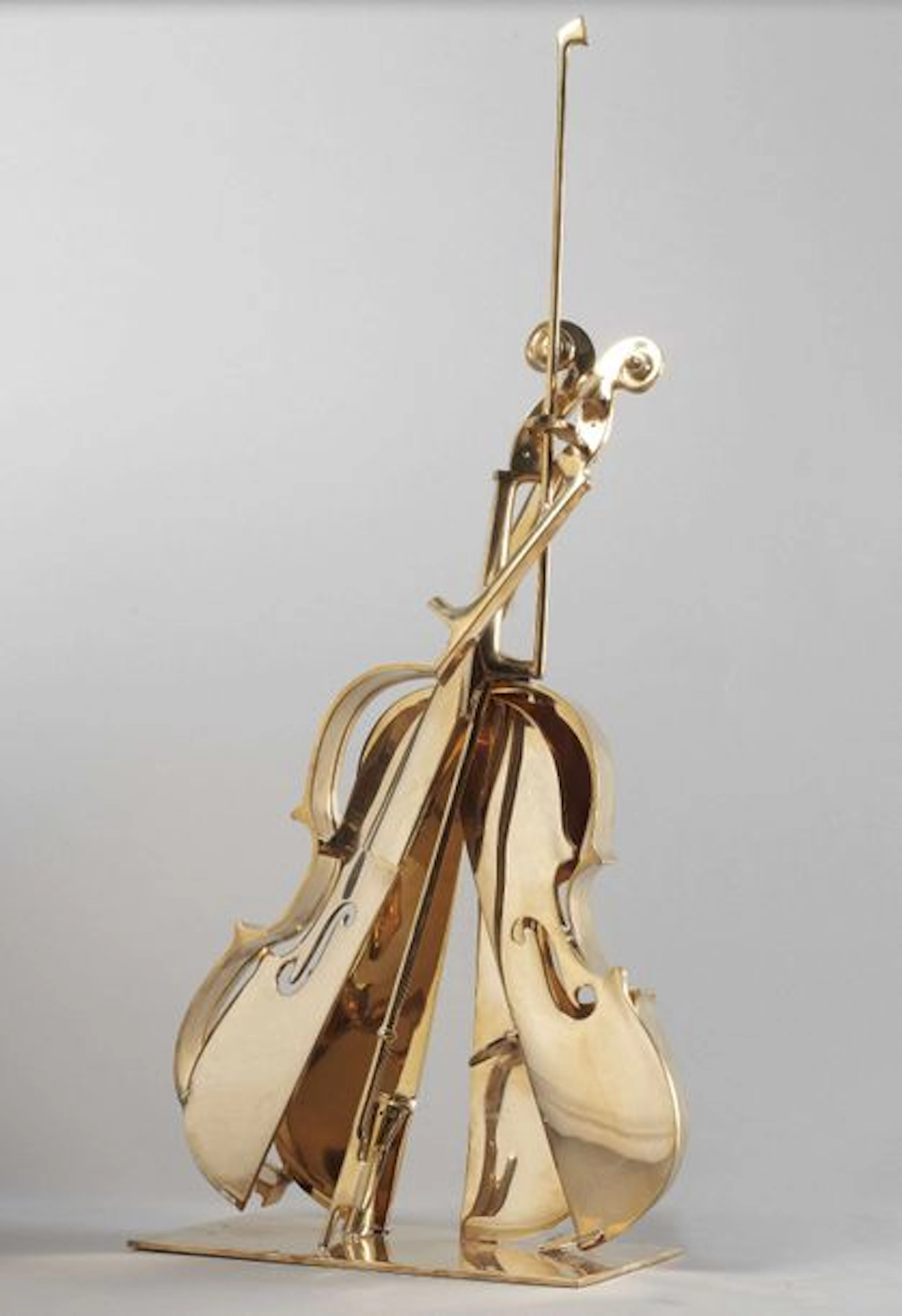 Fernandez ARMAN Violon découpé 2005 Bronze…