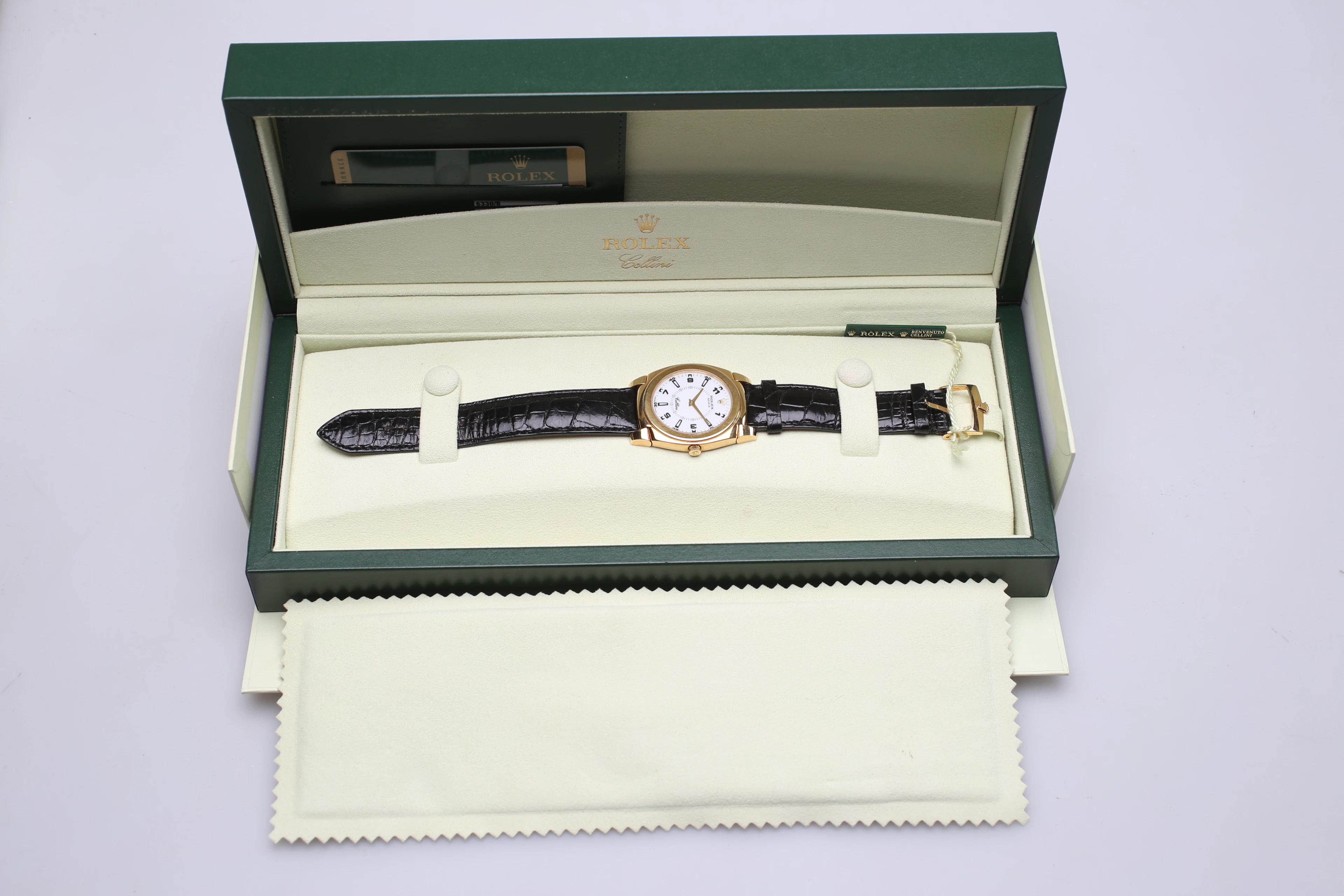 ROLEX CELLINI, Herrenarmbanduhr.