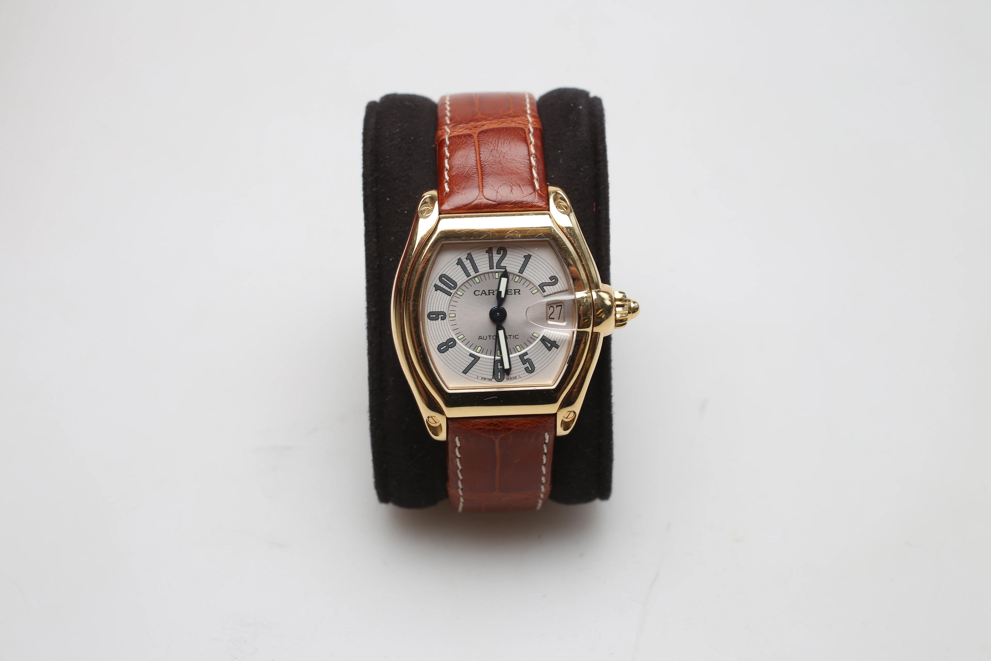 CARTIER ROADSTER, Herrenarmbanduhr.