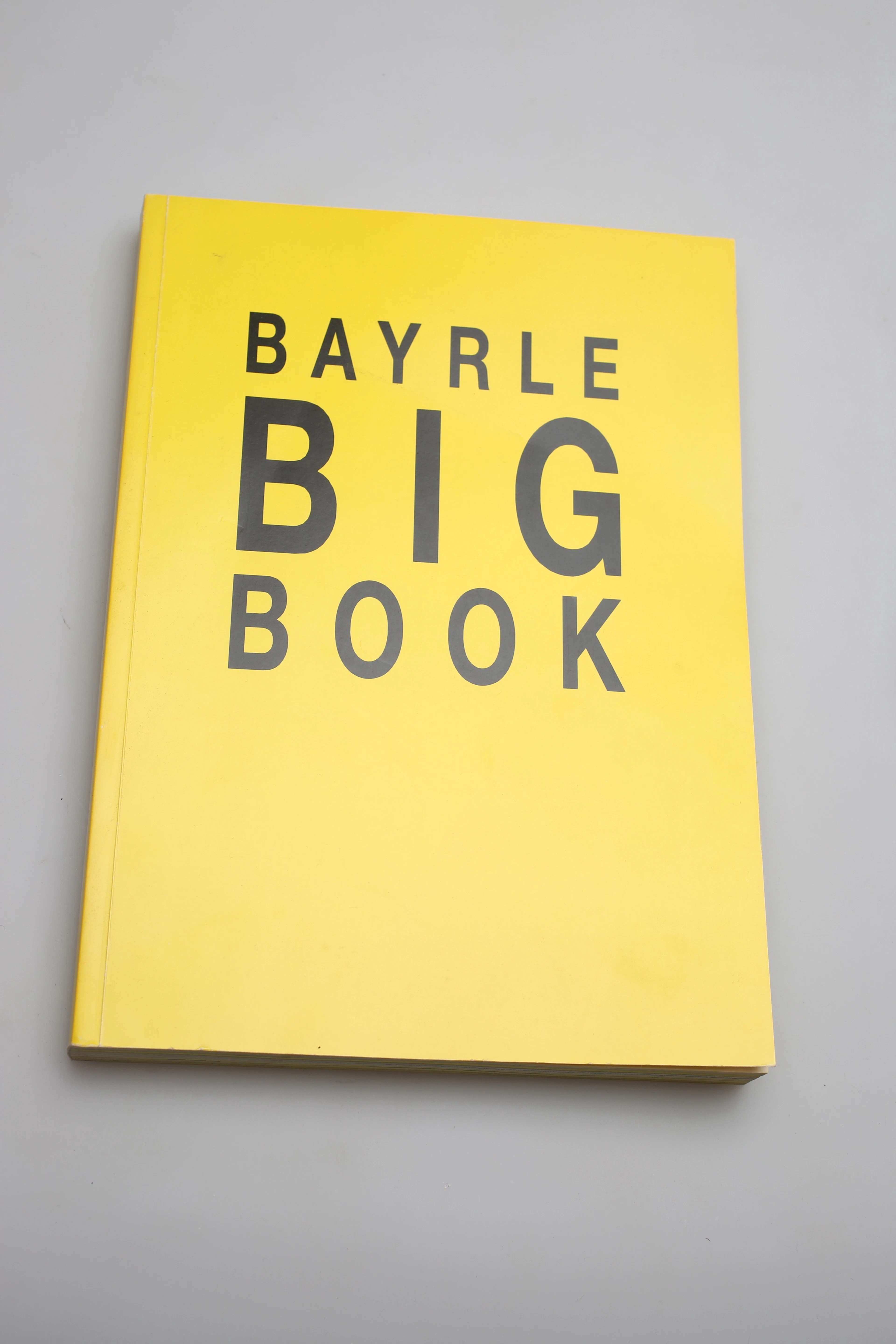 BIG BOOK, Bayrle, Verlag der Buchhandlung Walther König.