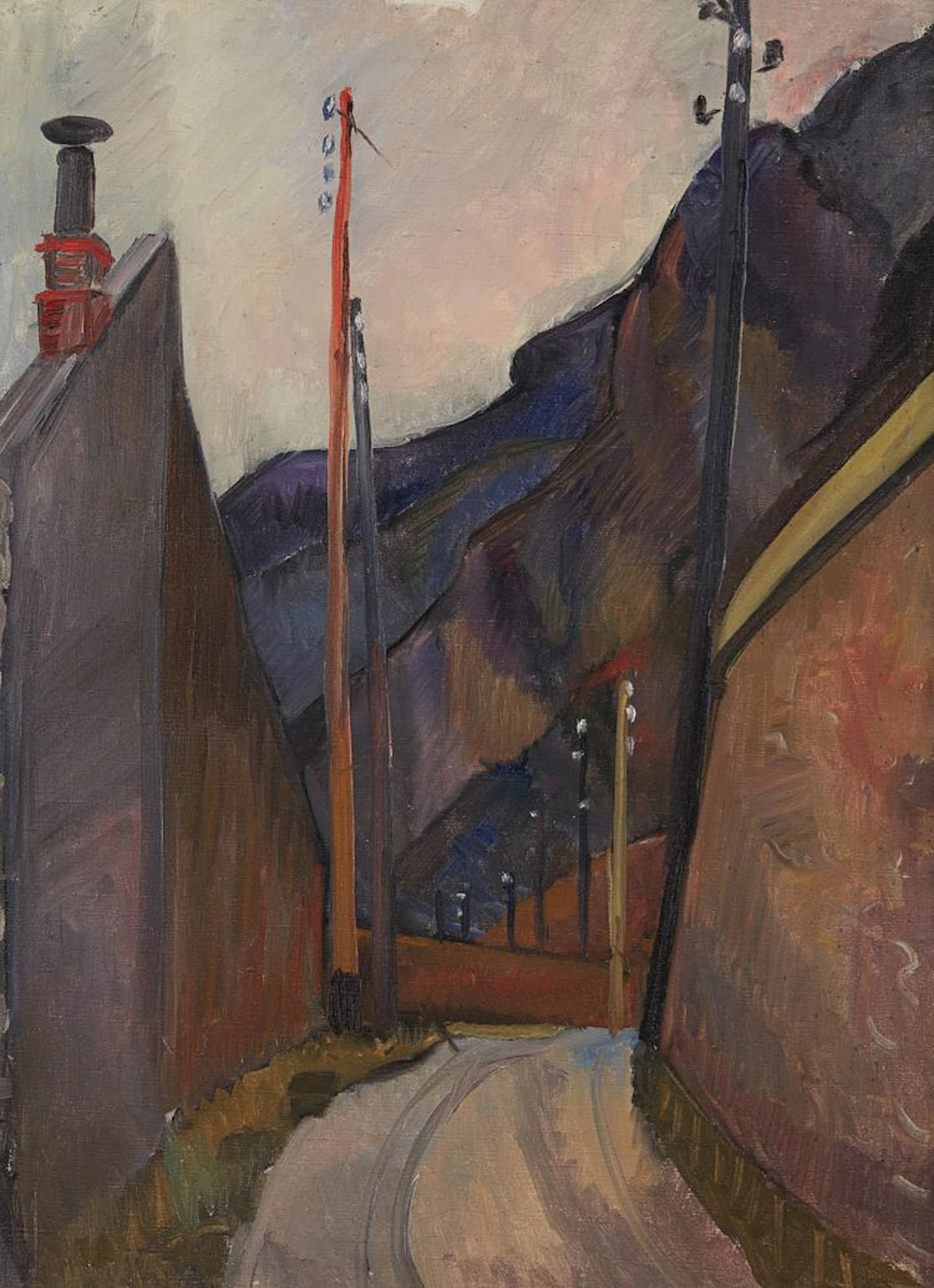 Ruth Everard Haden, A French village in the Alps
