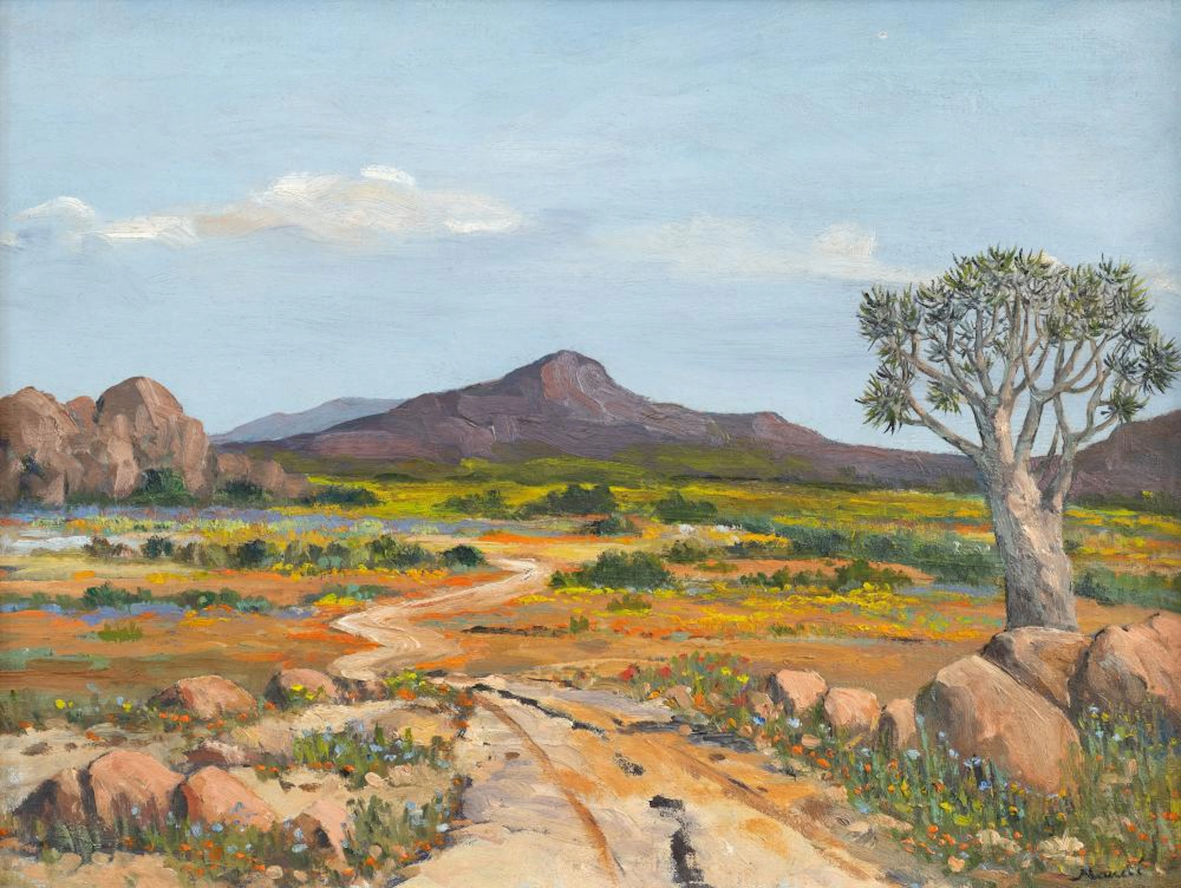 HUGO NAUDÉ (SOUTH AFRICA 1869-1941) | NAMAQUALAND