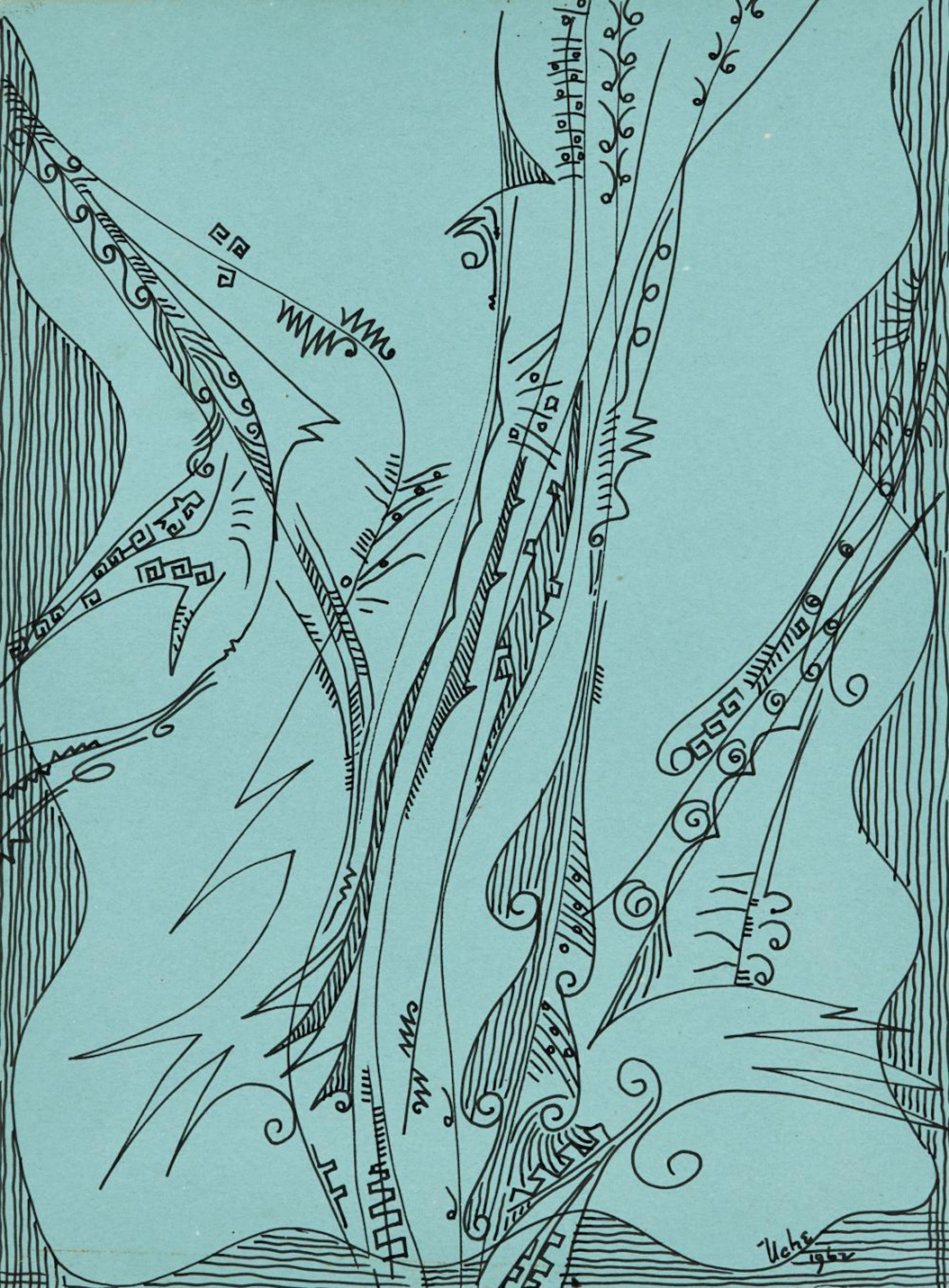 Uche Okeke, From the Wild Region (from the Experiments ULI series)