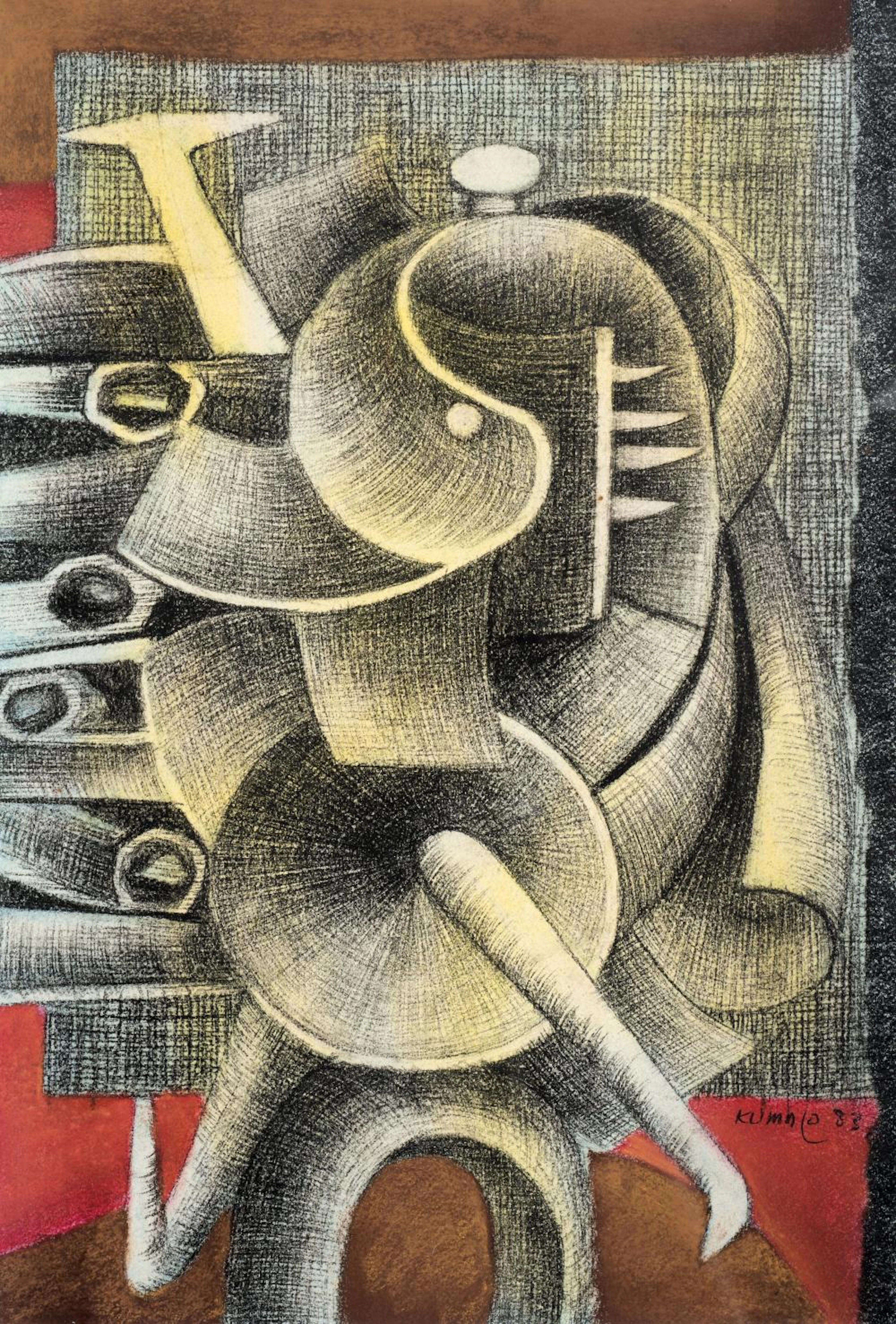 SYDNEY KUMALO (SOUTH AFRICA 1935-1988), DRAWING 2