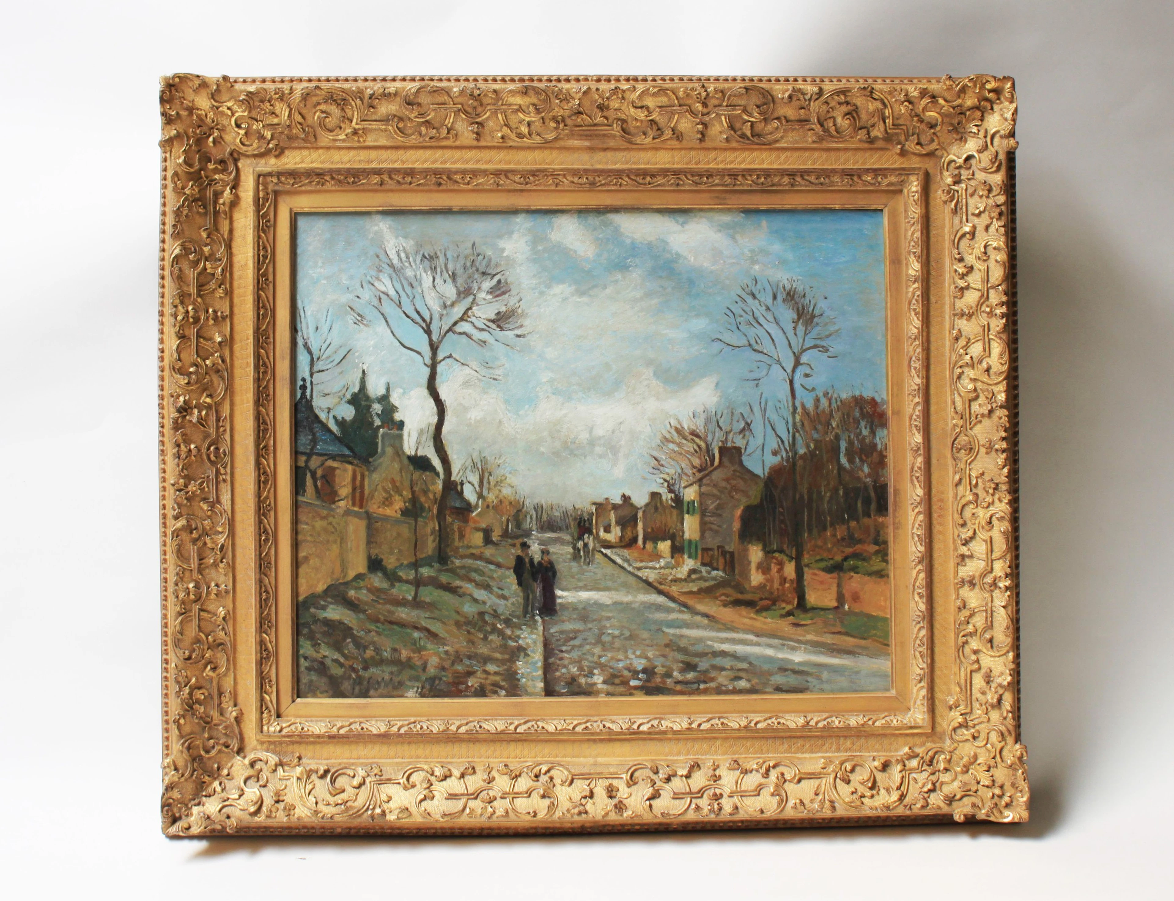 CAMILLE PISSARRO. Nach. Road to Louveciennes.