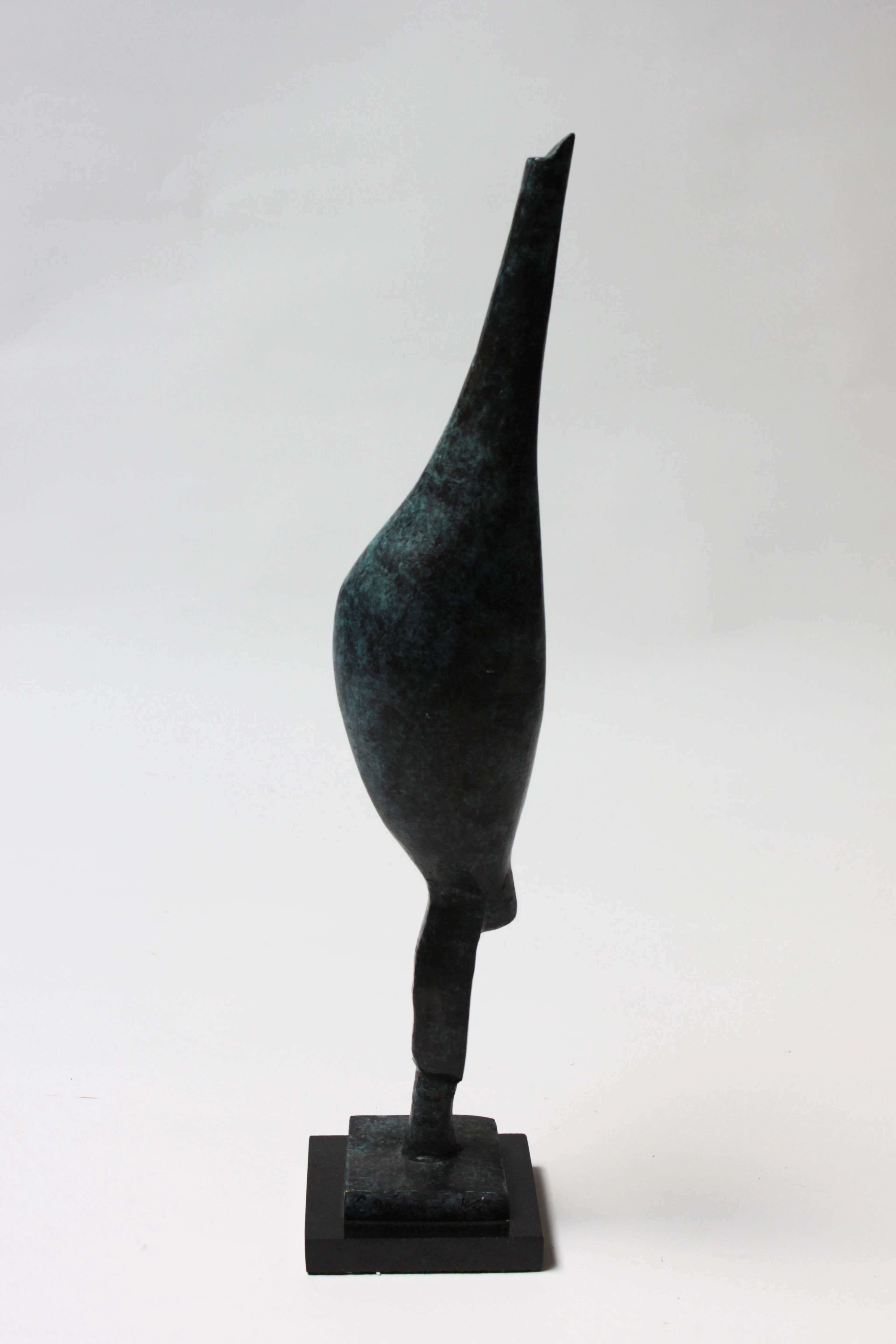 SKULPTUR, "L` oiseau " Guss nach Constantin Brancusi.