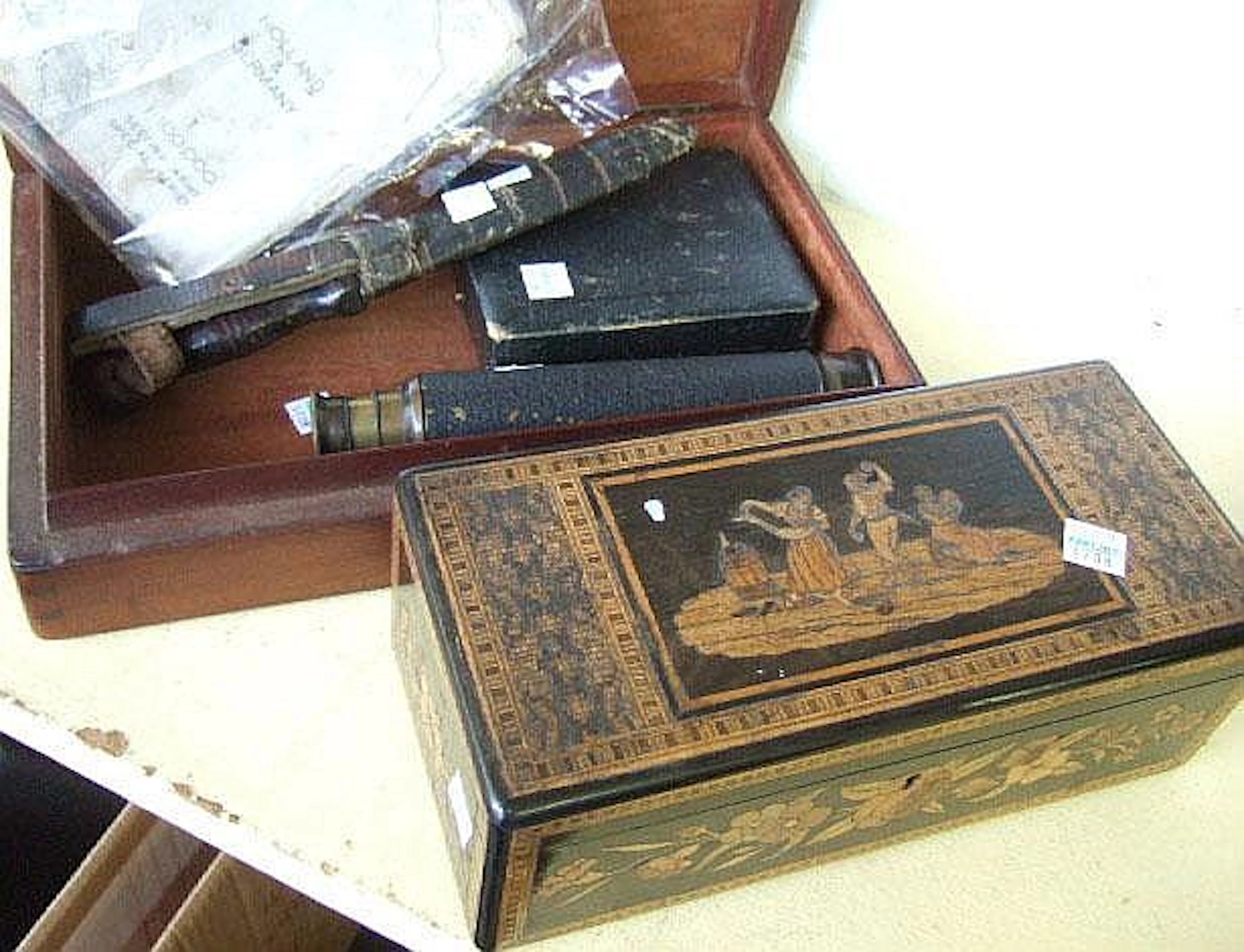 A quantity of metalware collectables, including; a