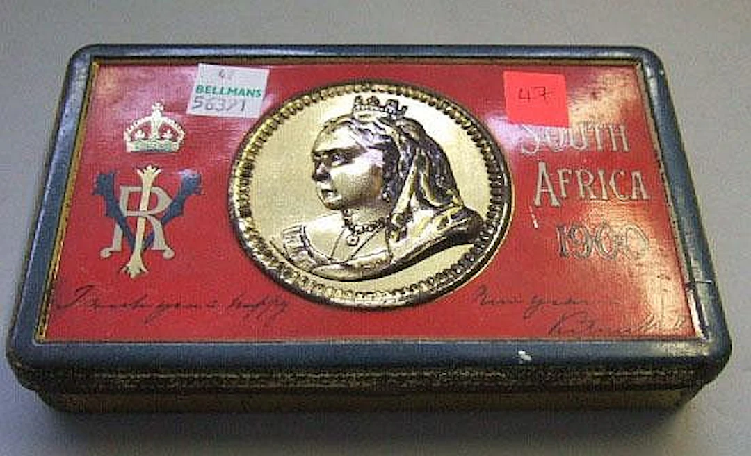 A Frys chocolate tine box, circa 1900, the lid