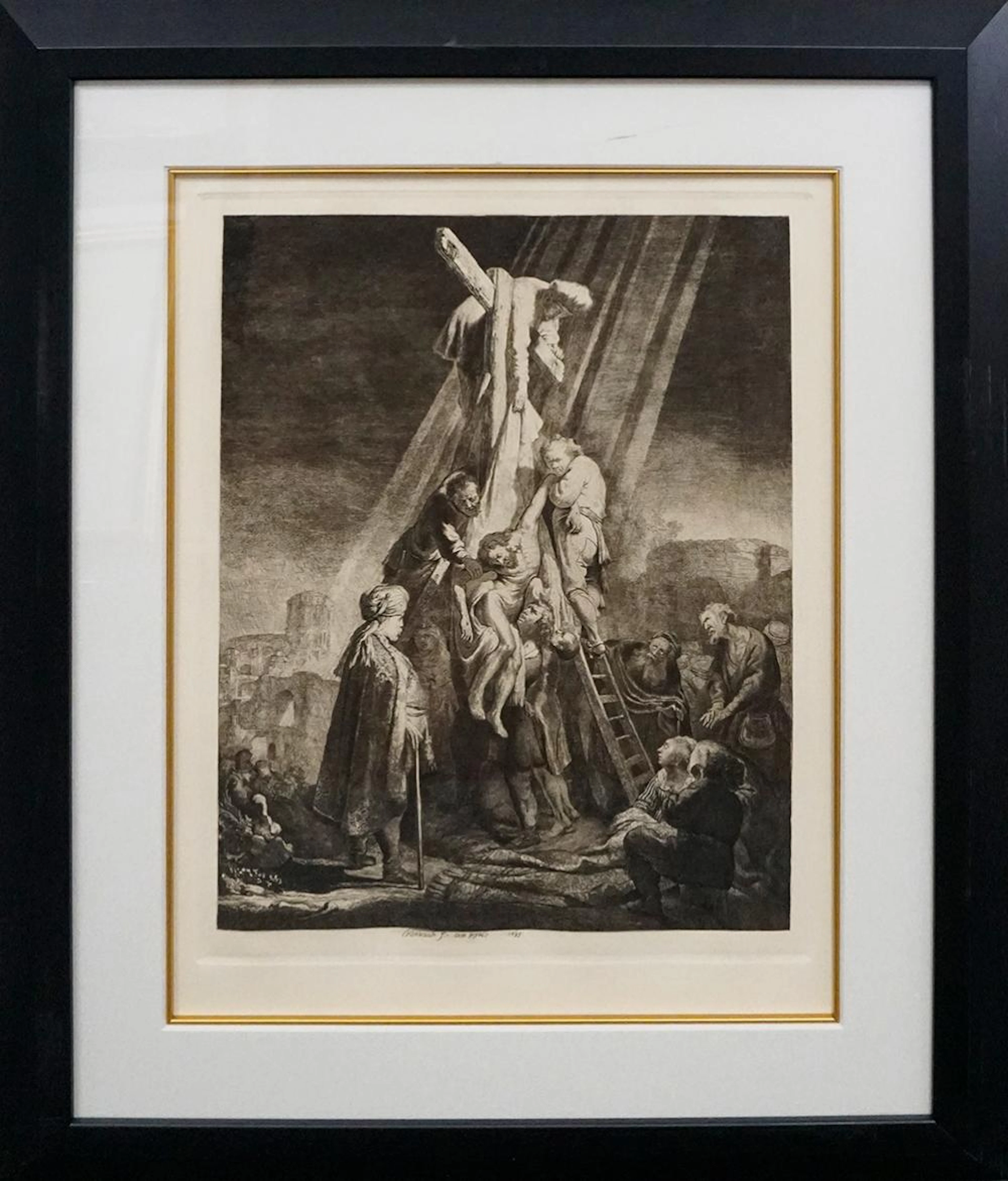 Rembrandt Limited Edition Etching Armond Durand