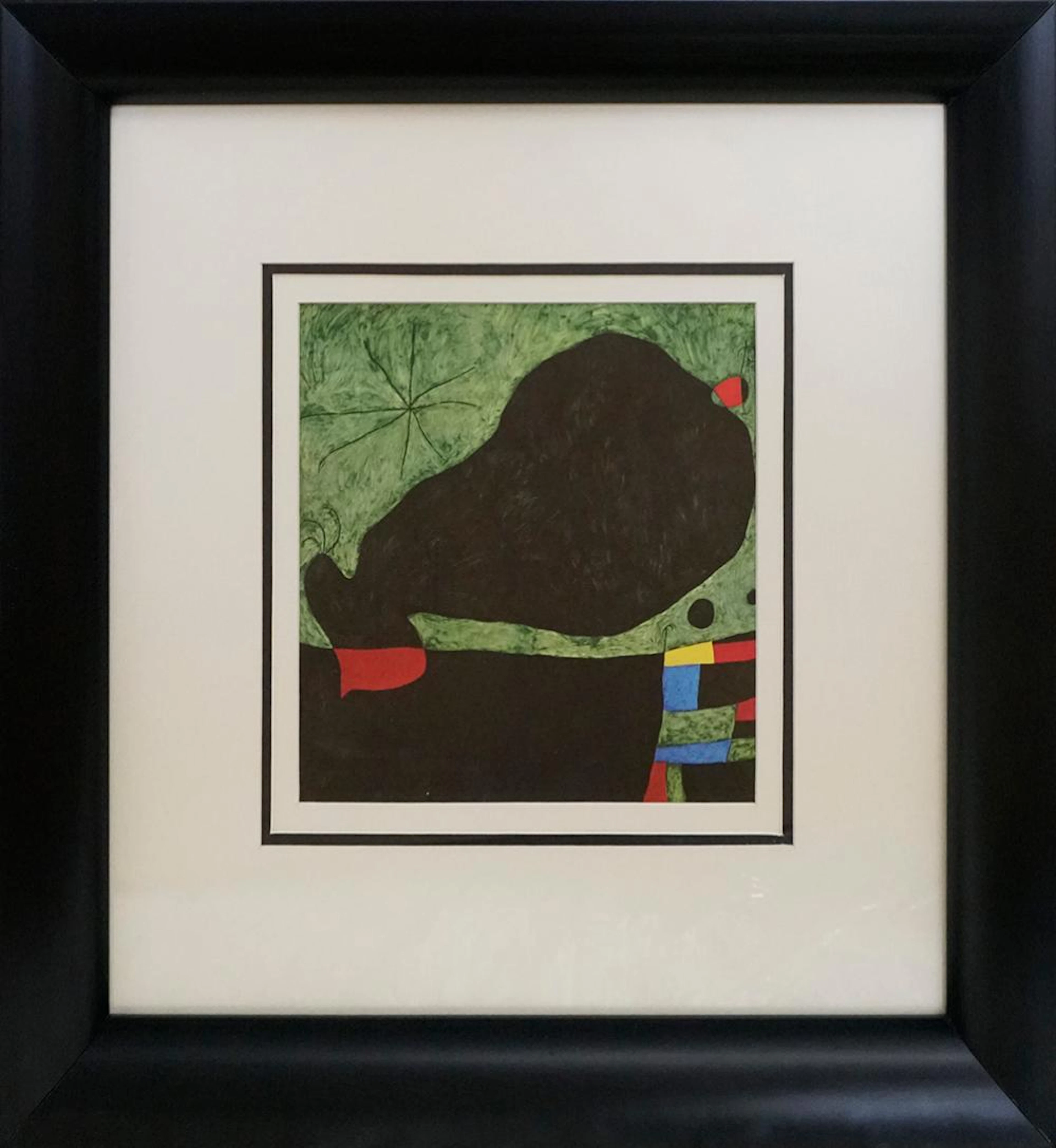 Joan Miro Color Plate Lithograph 1979