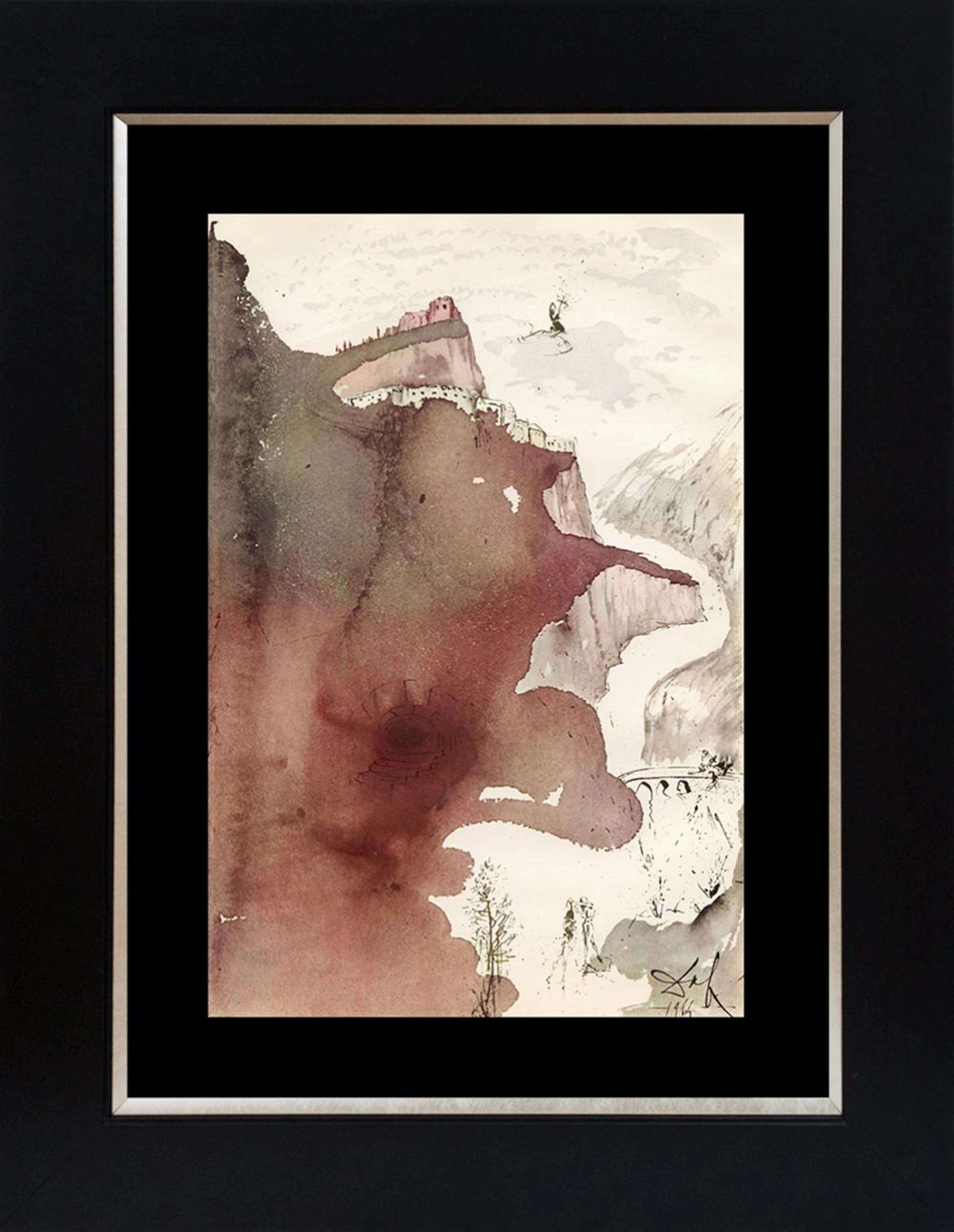Salvador Dali Biblia Sacre Lithograph from 1969