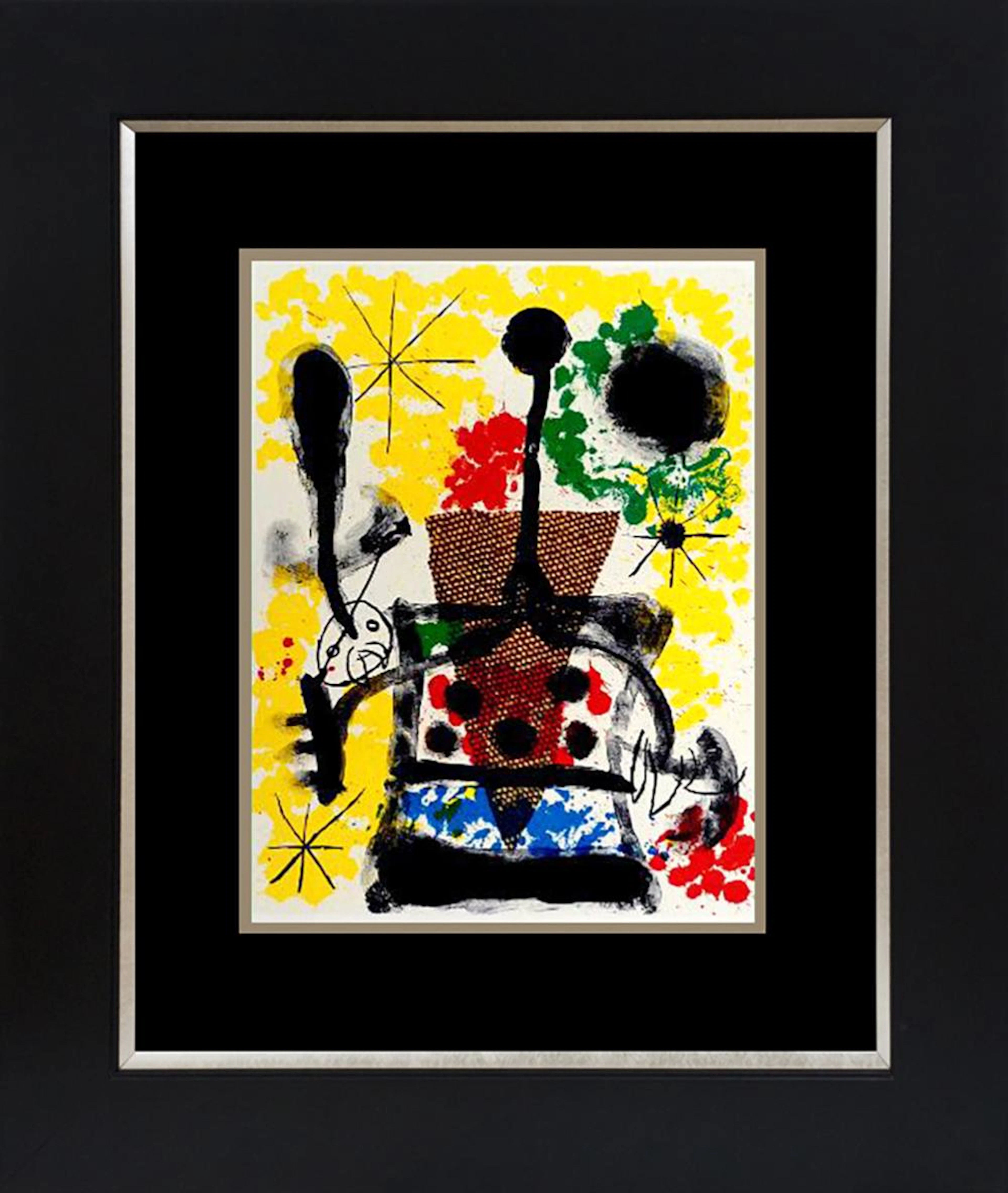 Joan Miro color plate Lithograph