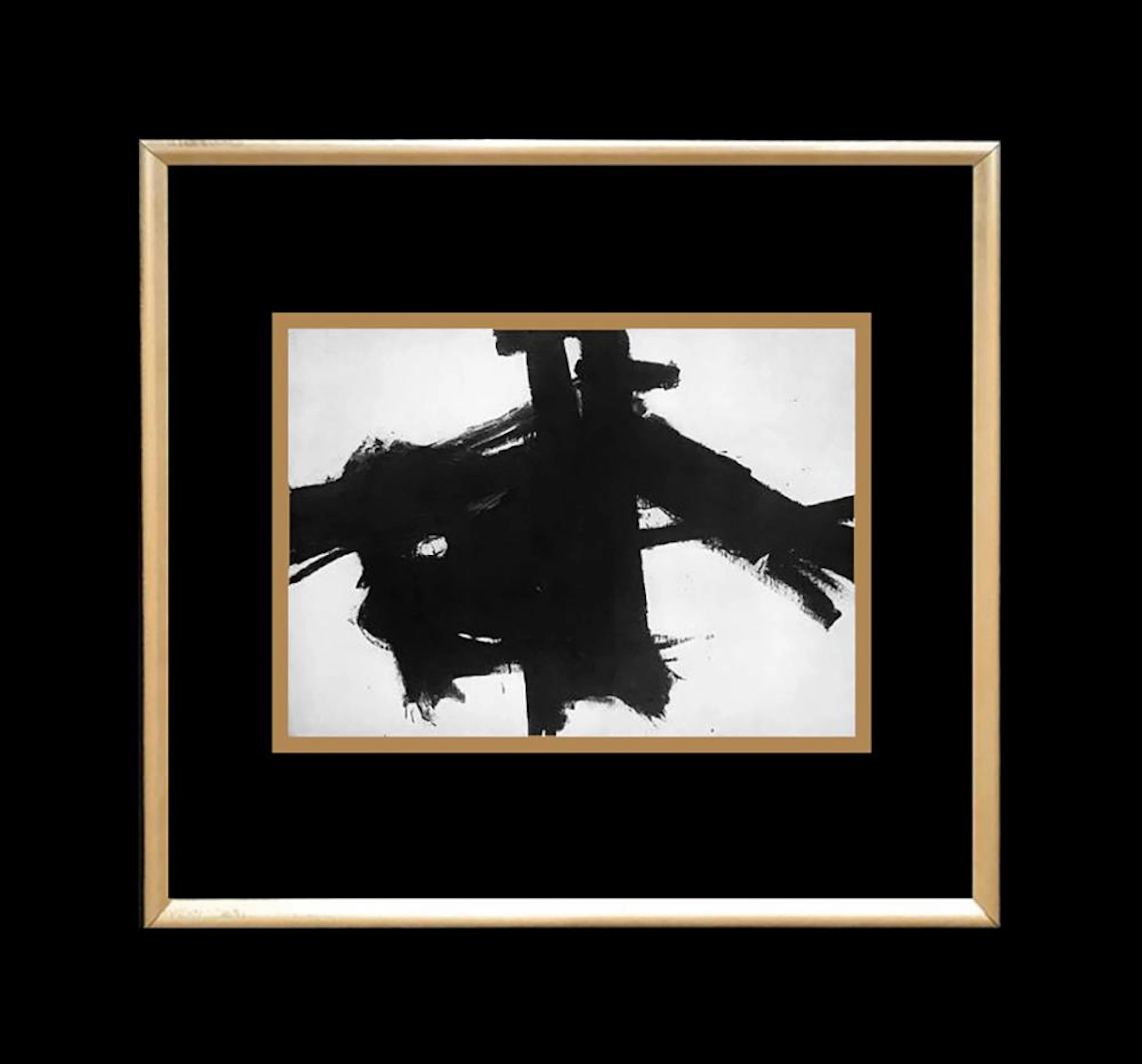 Franz Kline color Plate Lithograph Abstract