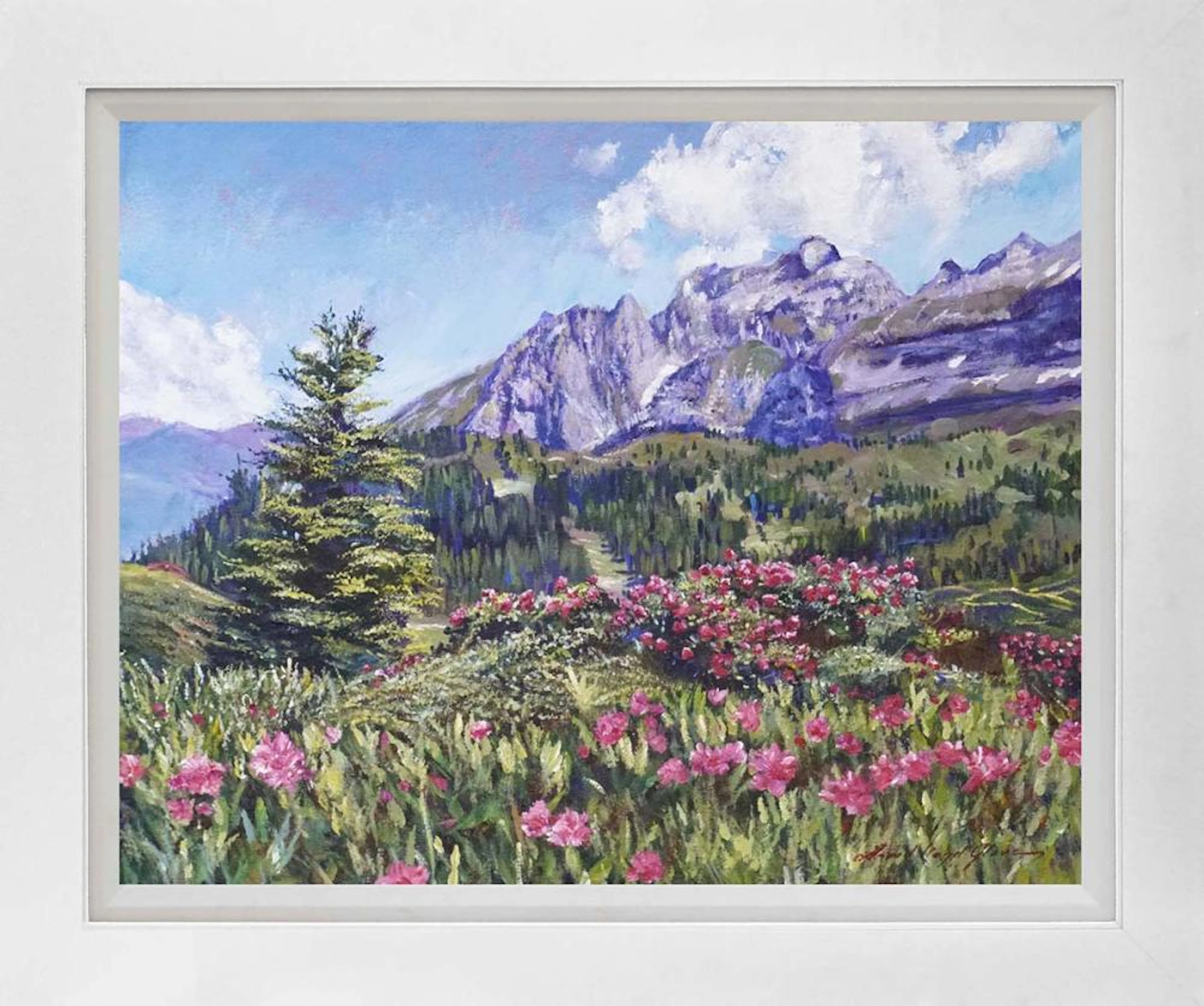 Mixed Media Original by David Lloyd Glover