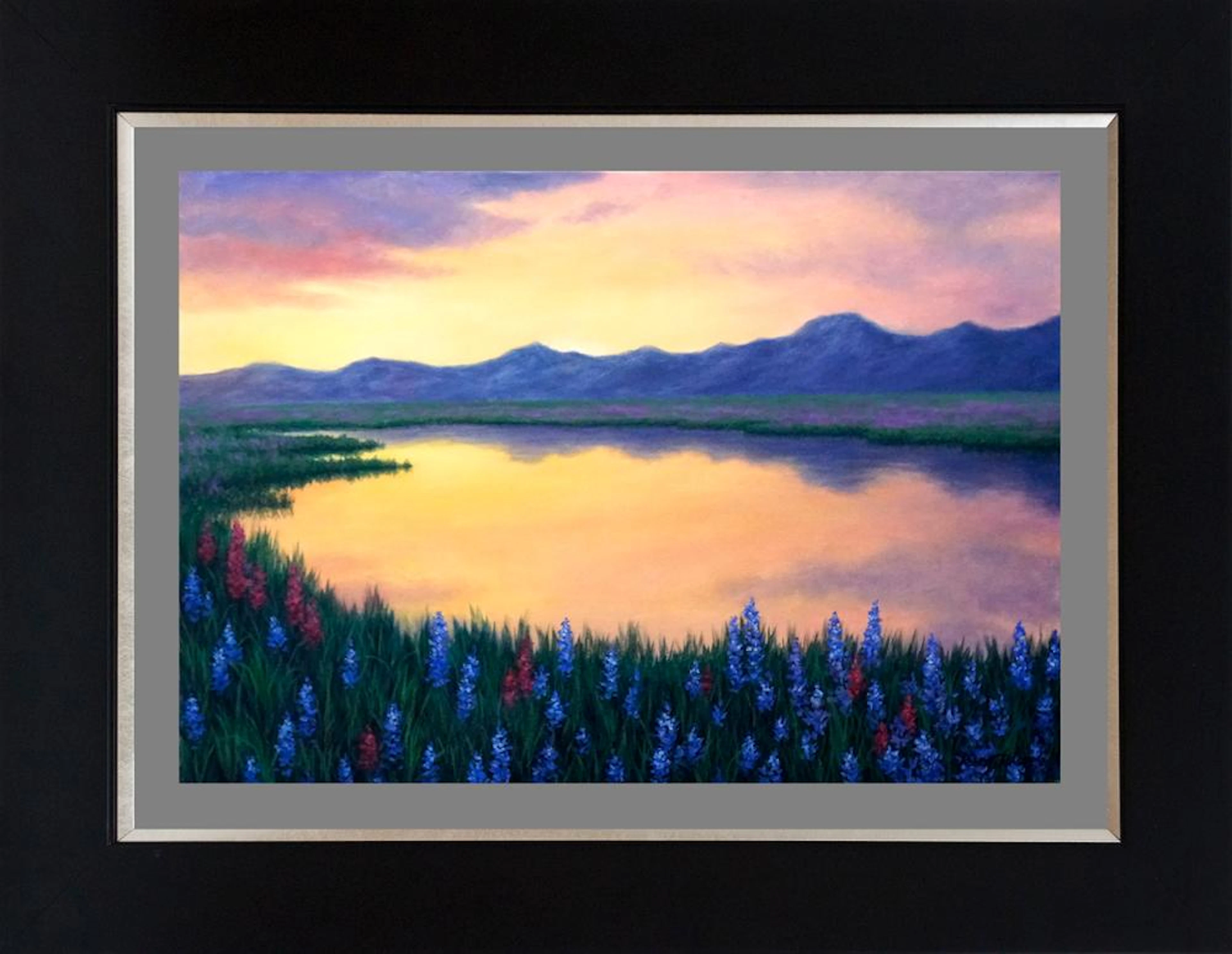 Robert Copple hand embellished on canvas