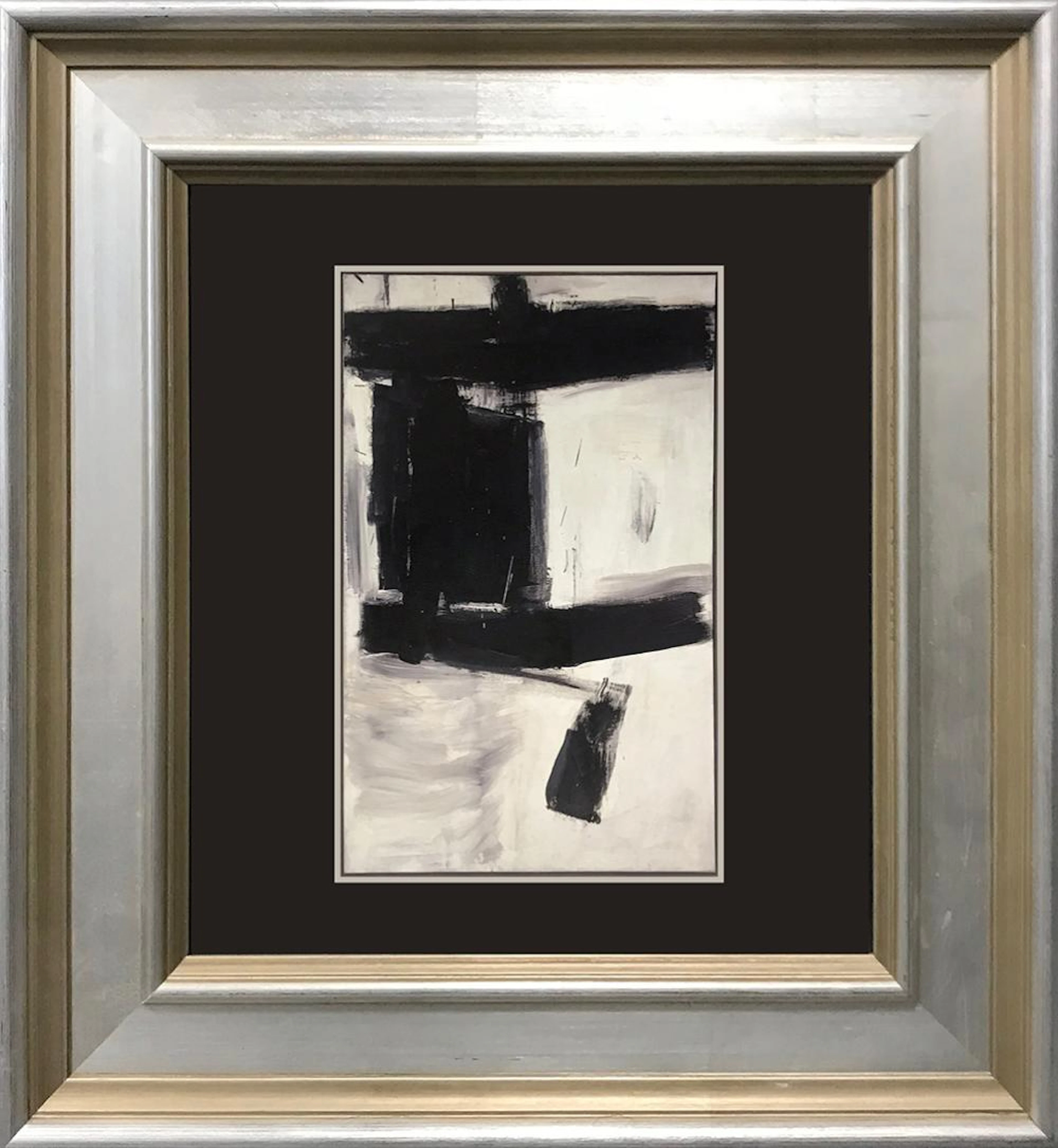 Franz Kline color plate Lithograph Abstract