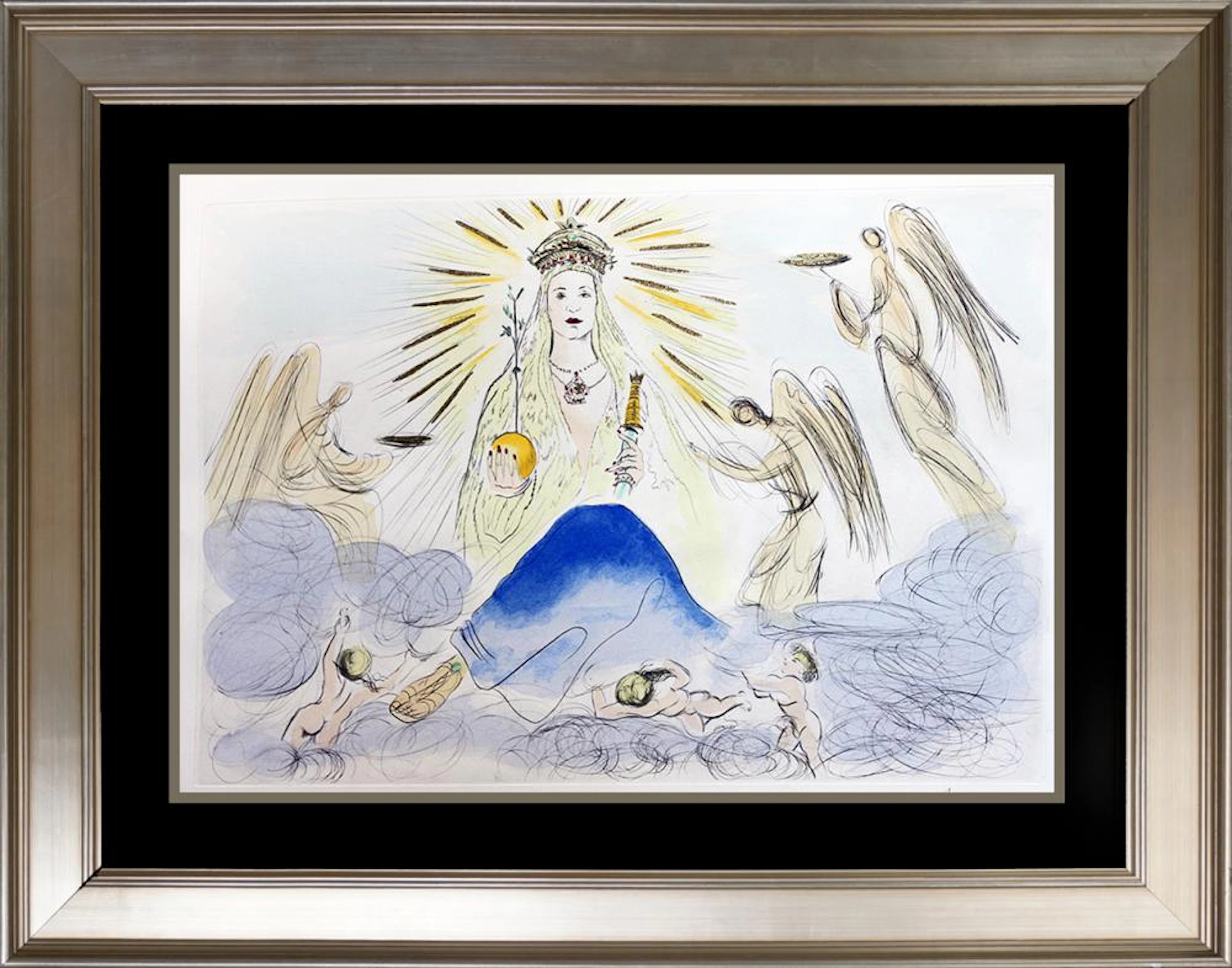 Salvador Dali Lithograph Limited Editon Hand signed and numbered by the artist