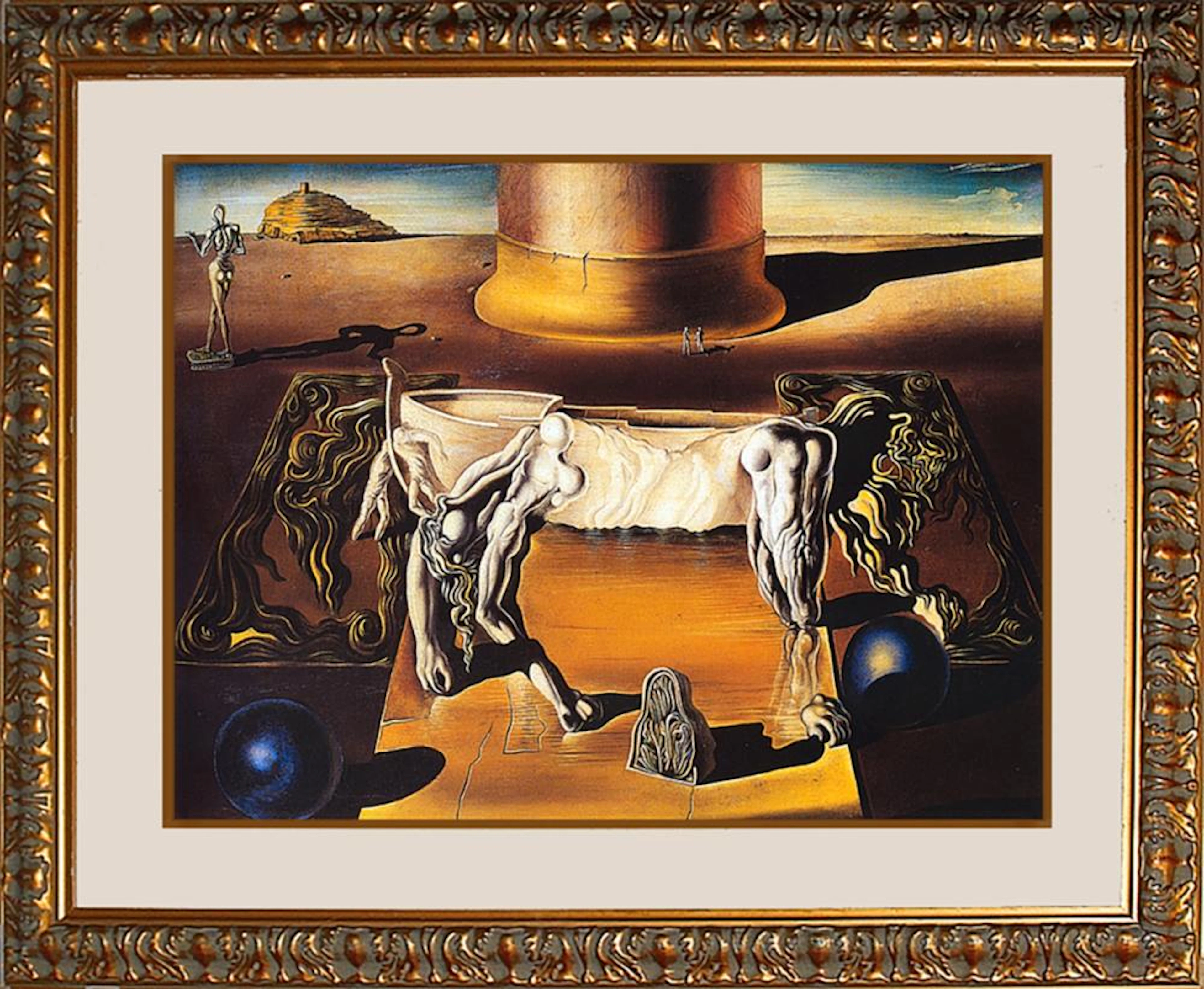 Salvador Dali-Invisible Sleeping Woma