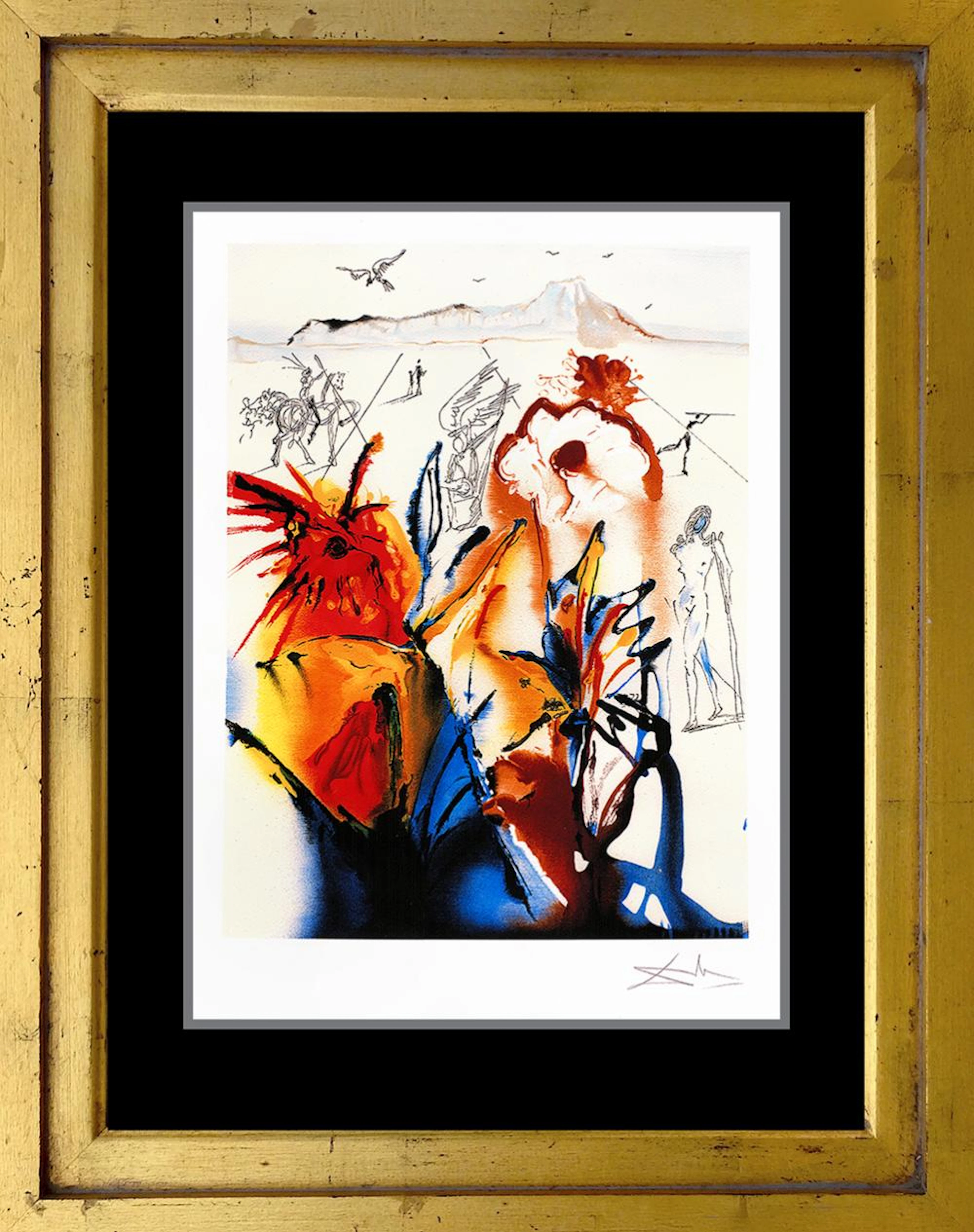 Salvador Dali The Mystery of Diamond Head Limited Editio
