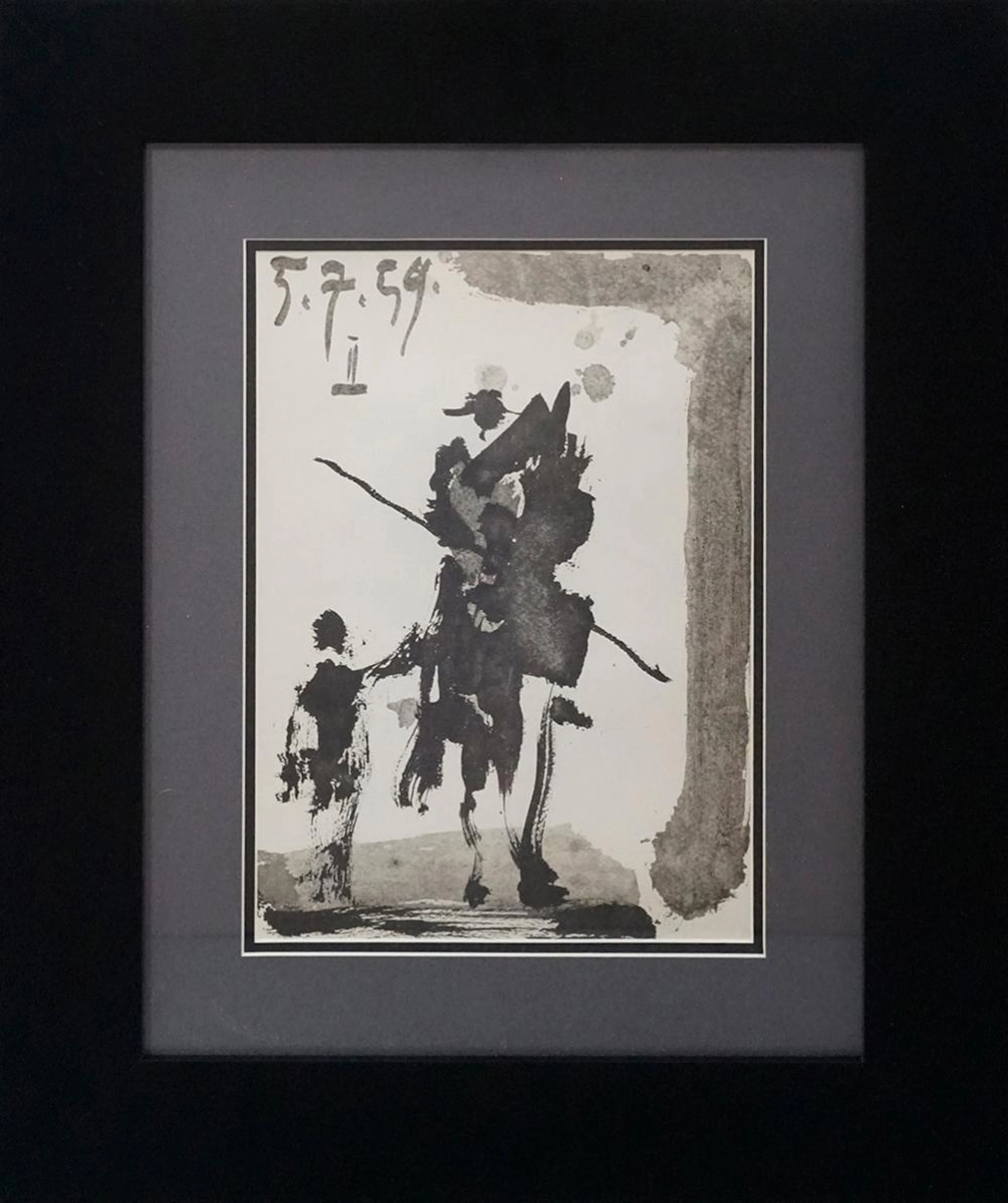 Pablo Picasso Lithograph from 1961 Toros y Toro