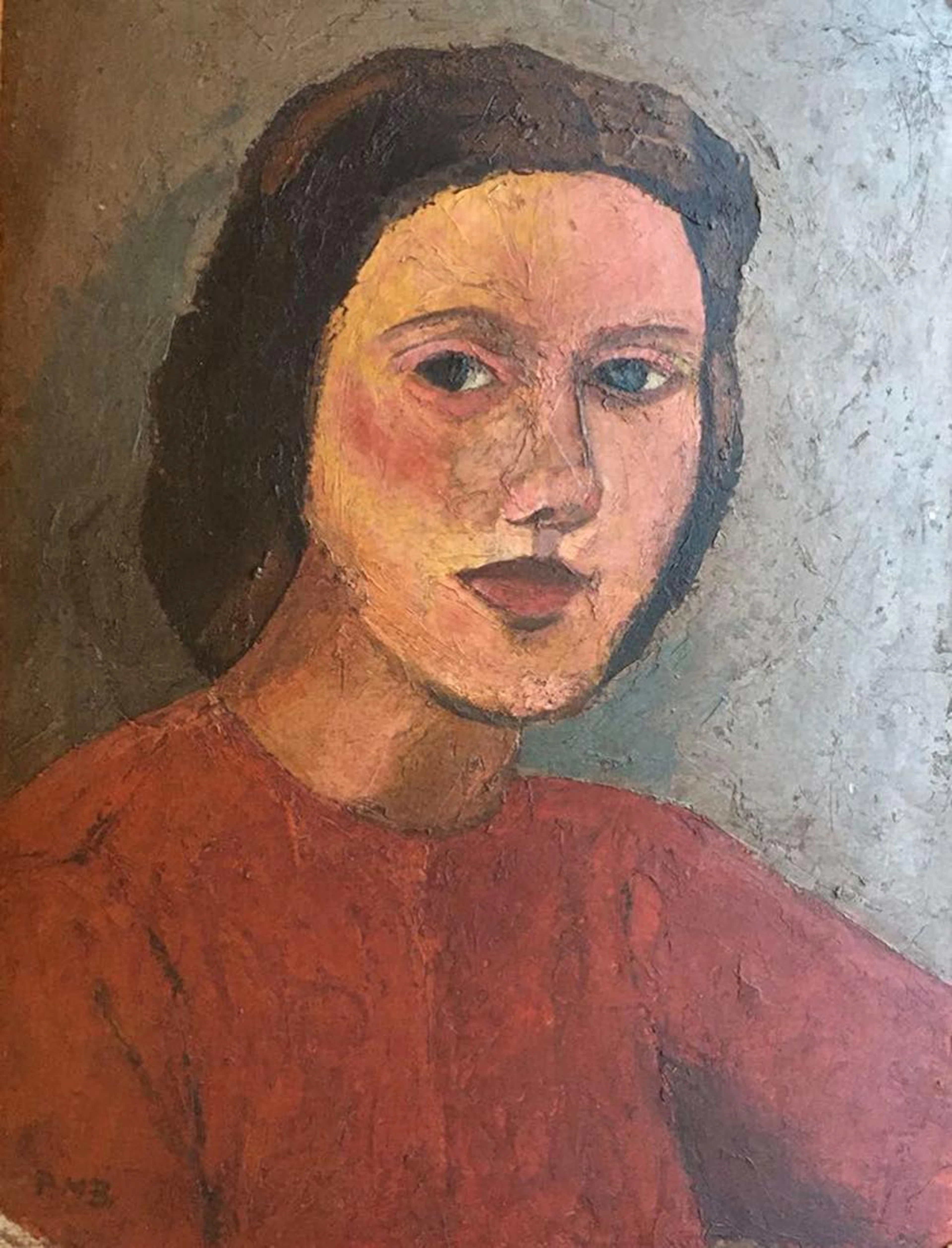 Paula Modersohn Becker Oil on board