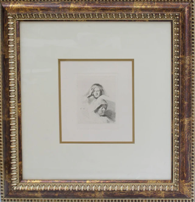 Lucien Freud Etching