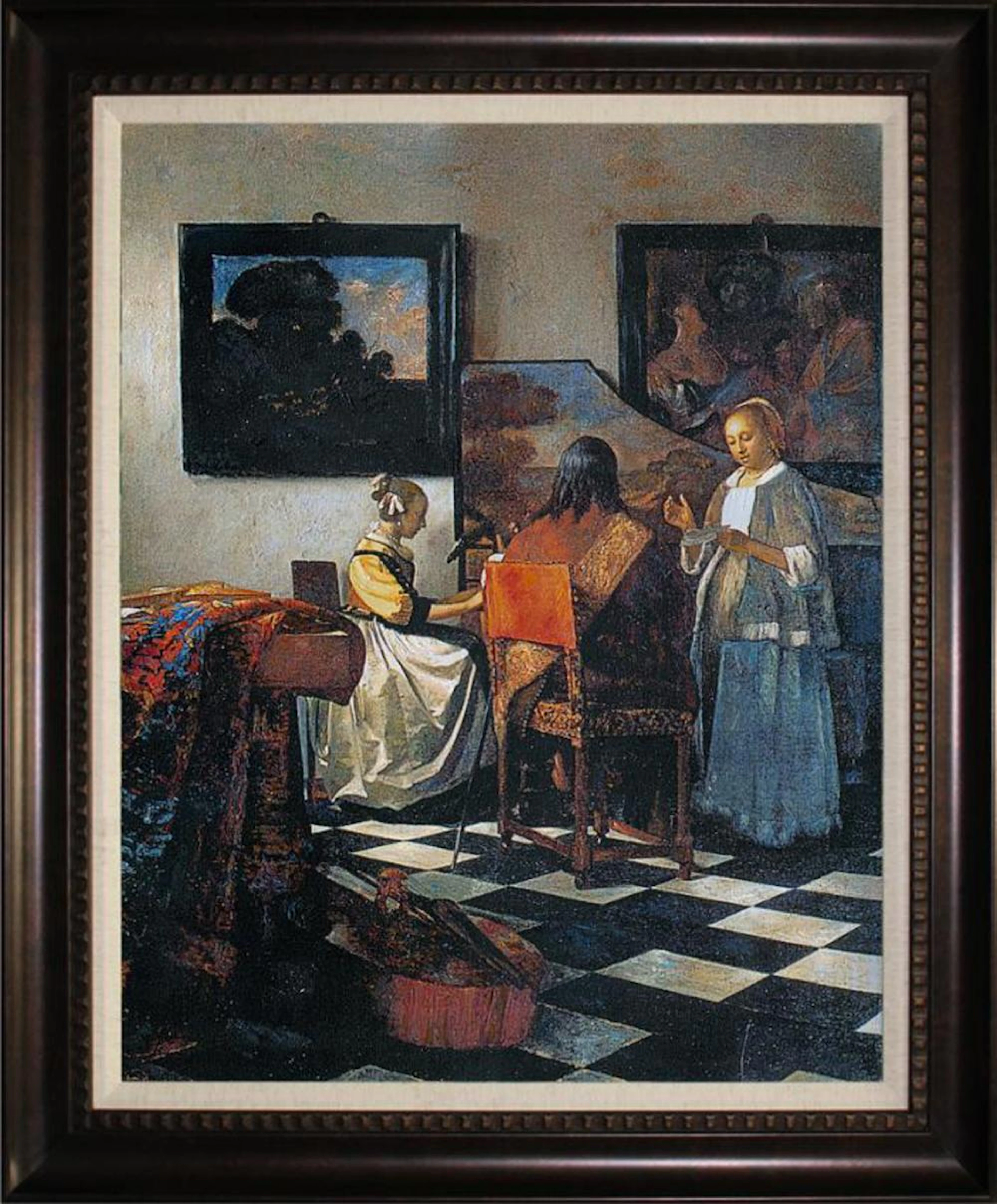 Johannes Vermeer Limited Edition The Concert