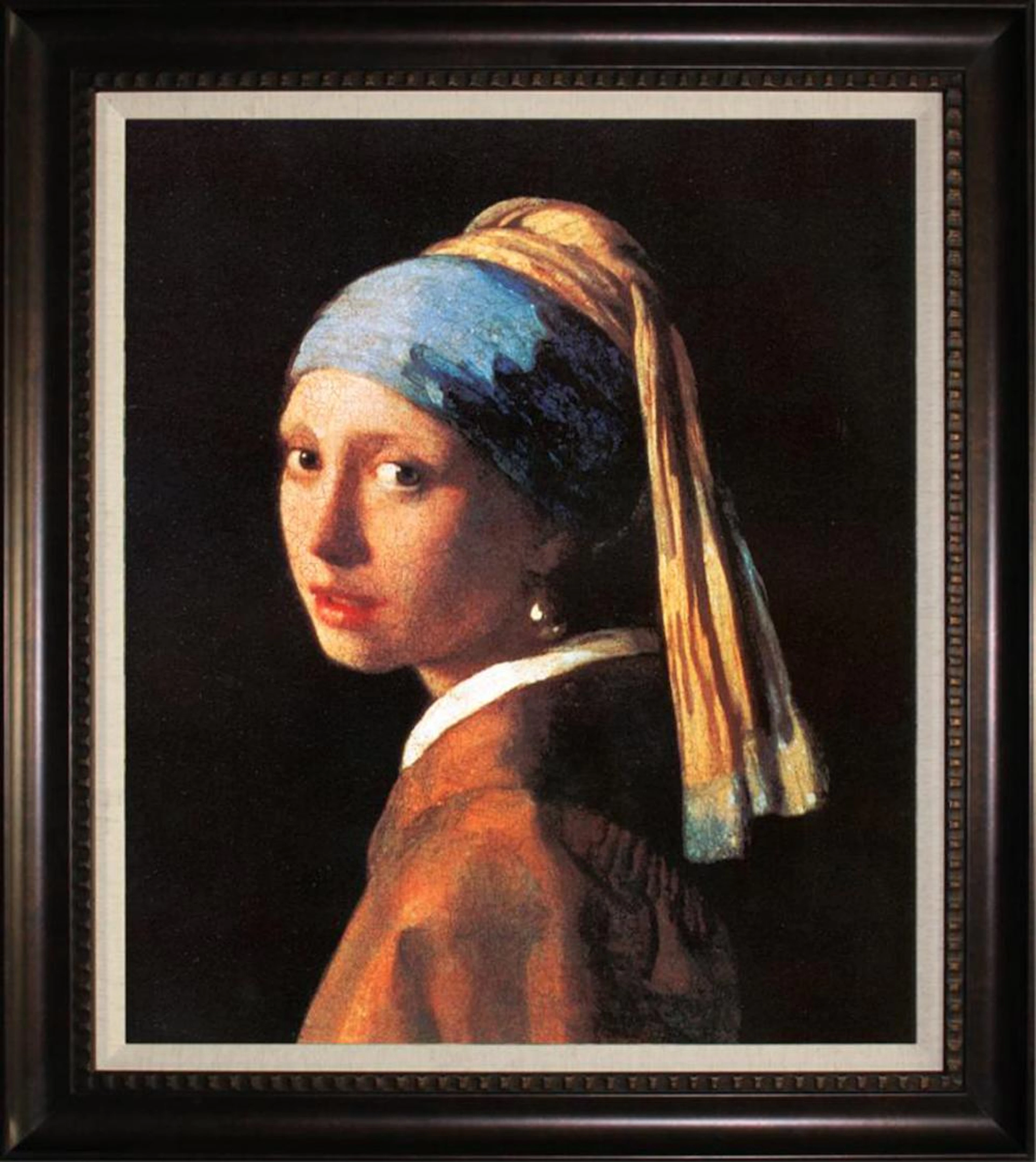 After Johannes, Vermeer- Limited Ed Girl with A Pearl Earring