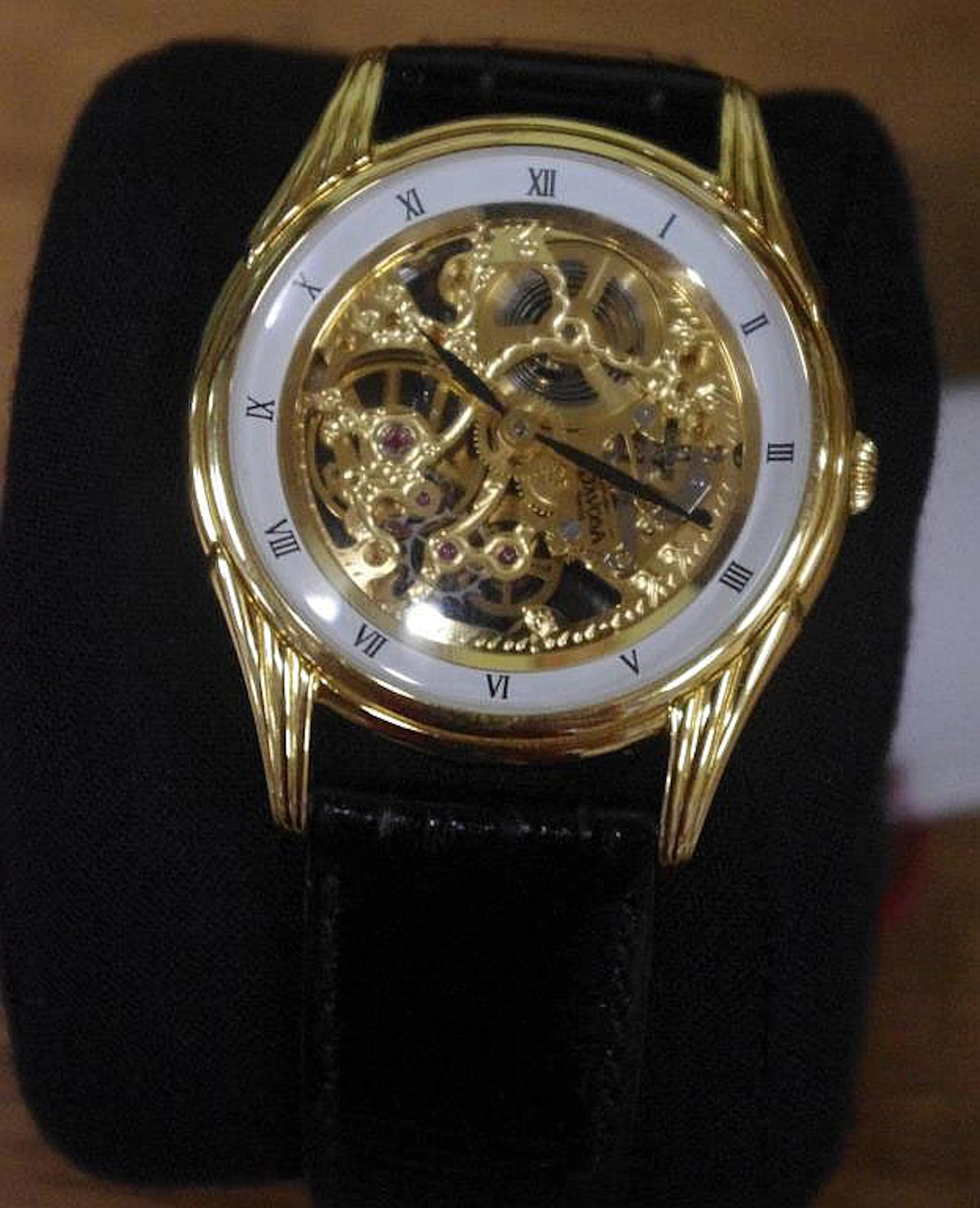 Gentleman's Davosa Swiss Skeleton Watch