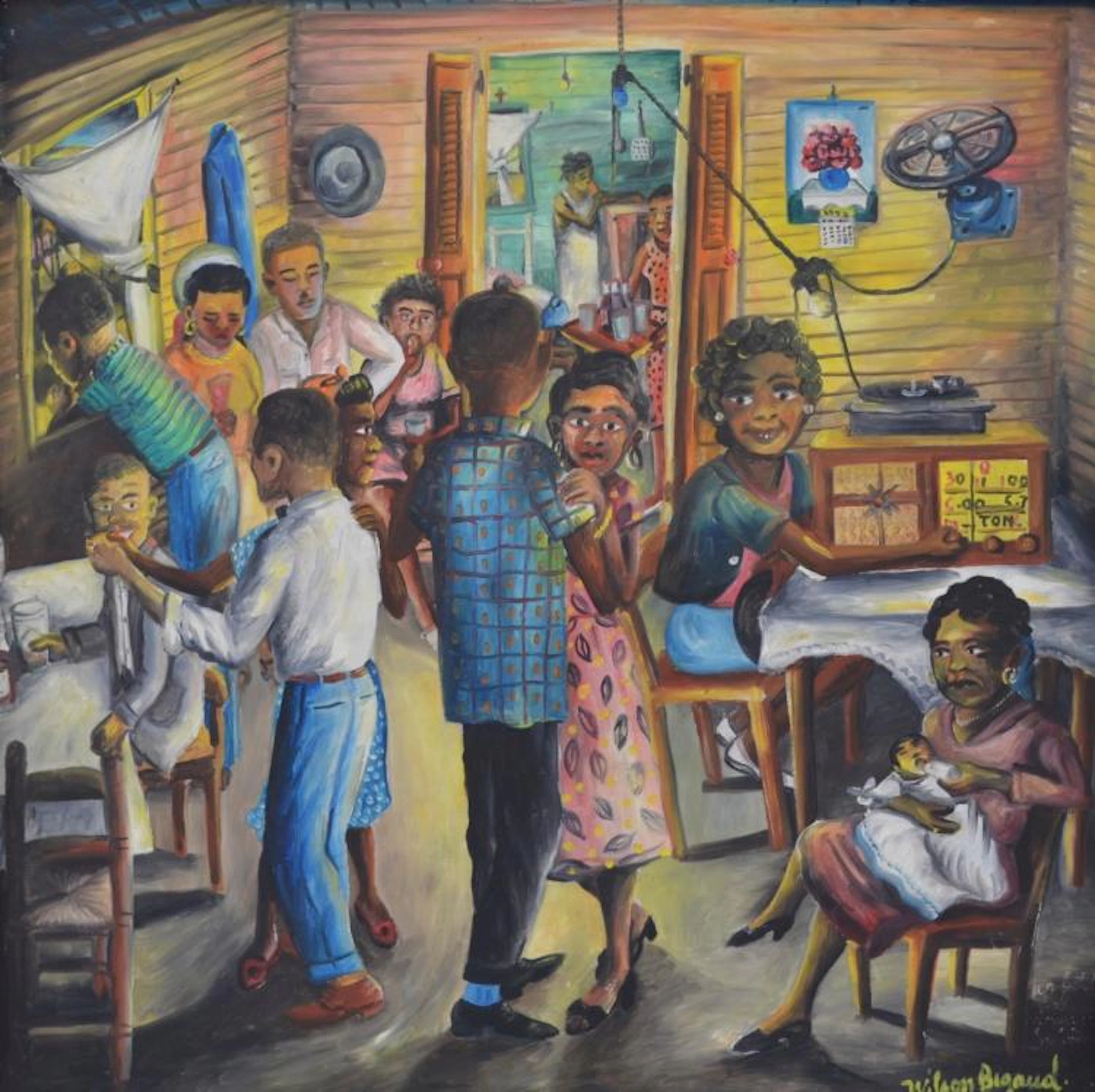 Wilson Bigaud Haitian Restaurant Scene