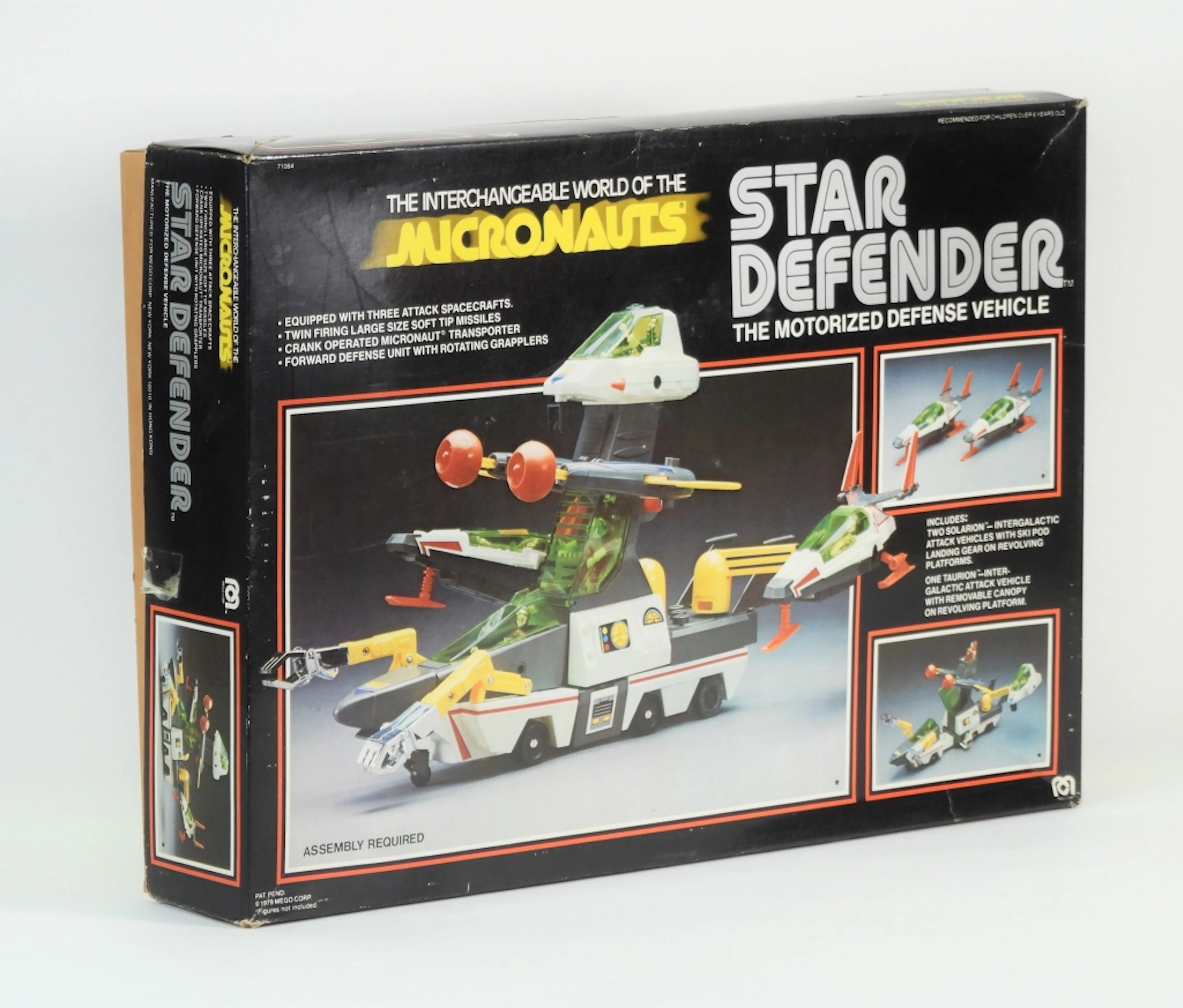 1979 Mego Micronauts Star Defender Vehicle Unused
