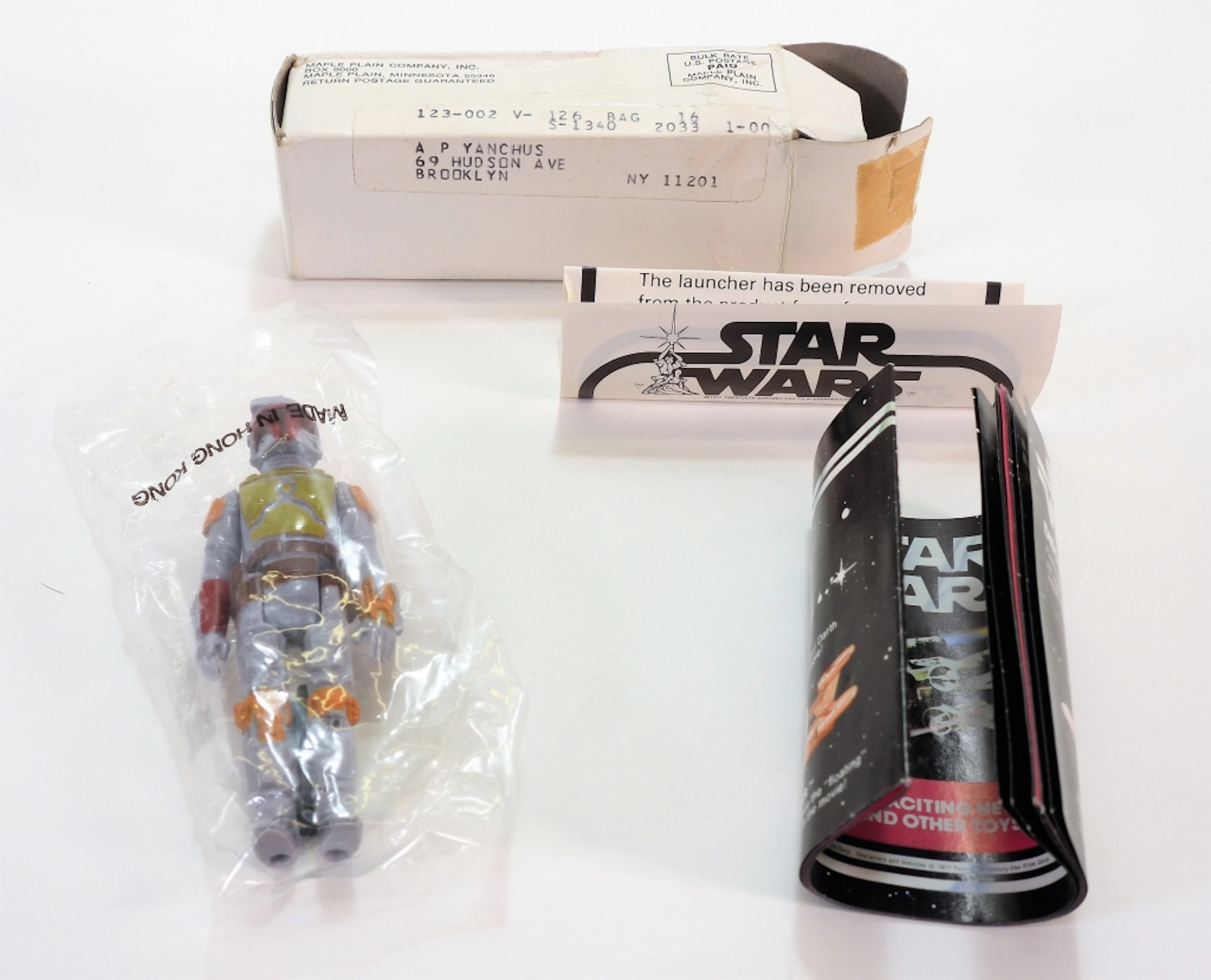 Andy's 1979 Star Wars Boba Fett Mail Away Sealed